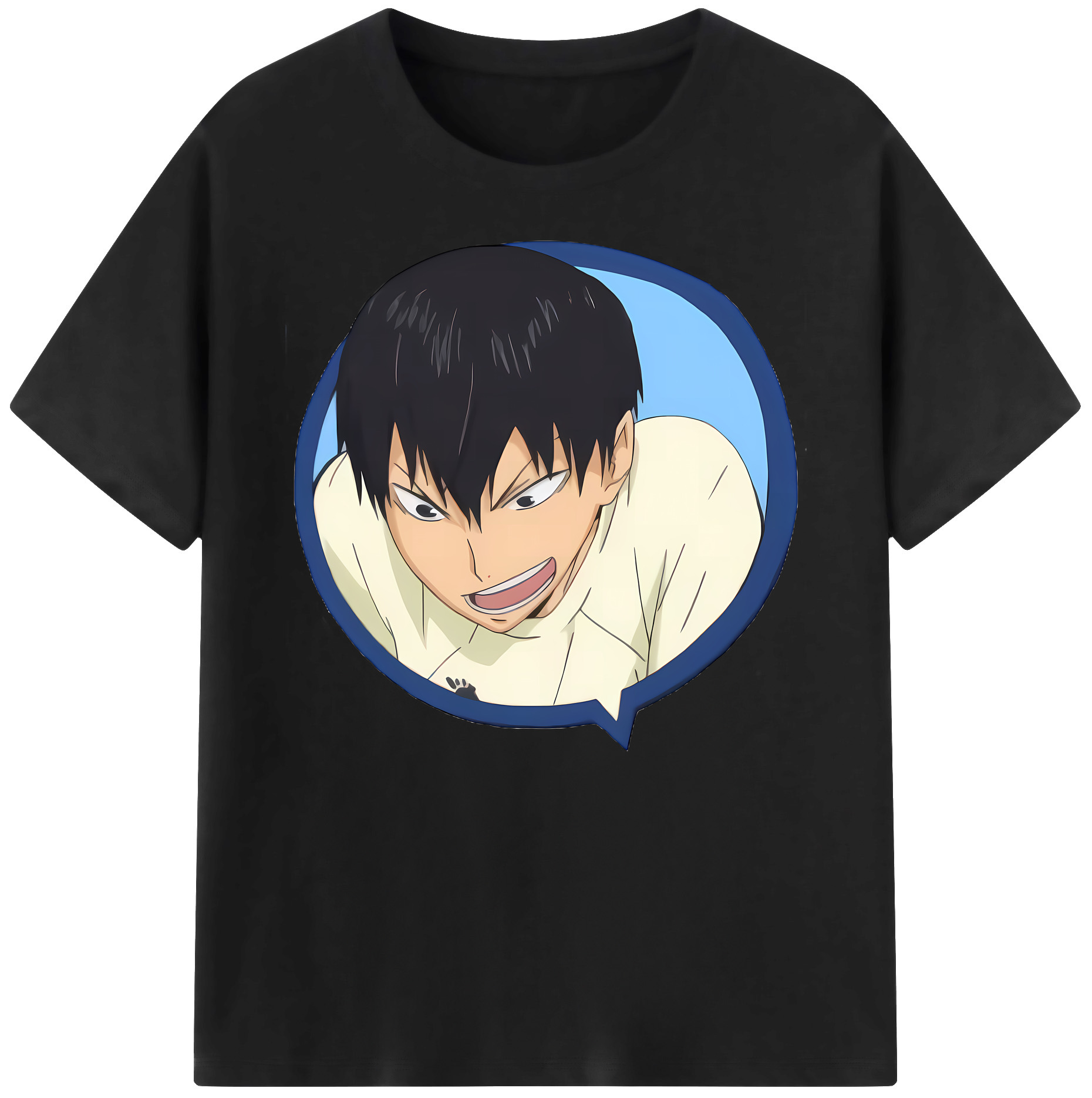 （画像用） ハイキュー!! Haikyu!! 綿100％ メンズ半袖Tシャツ｜肌触りやわらか＆通気性