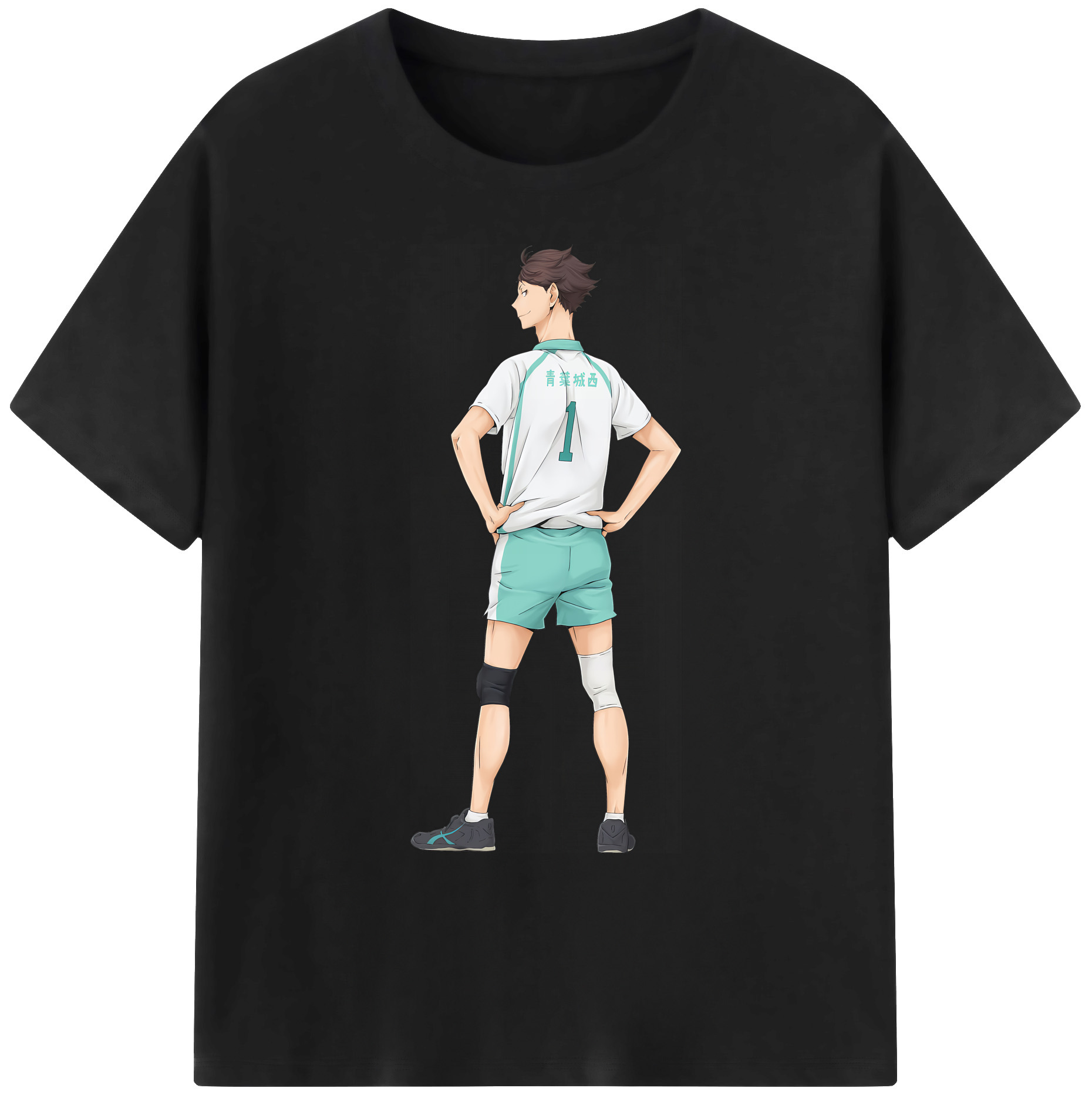 （画像用） ハイキュー!! Haikyu!! 綿100％ メンズ半袖Tシャツ｜肌触りやわらか＆通気性