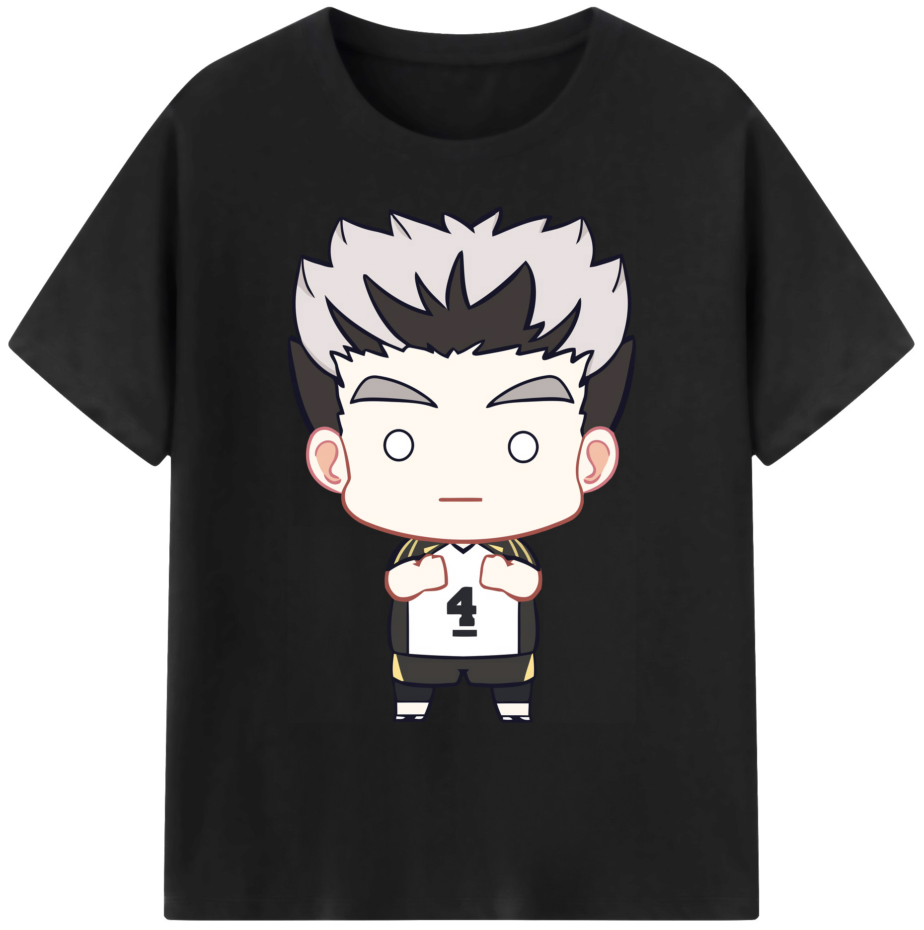 （画像用） ハイキュー!! Haikyu!! 綿100％ メンズ半袖Tシャツ｜肌触りやわらか＆通気性