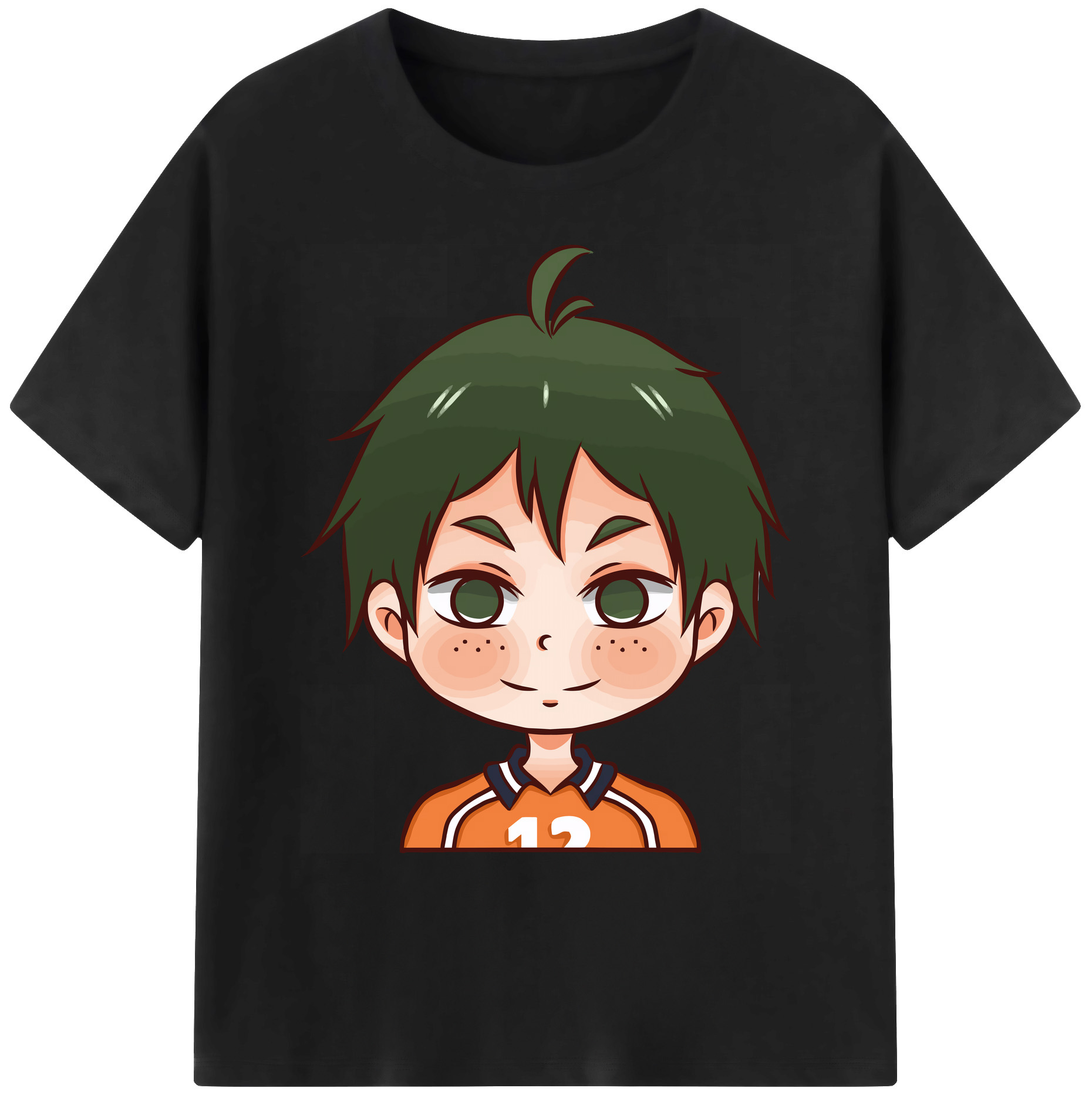 （画像用） ハイキュー!! Haikyu!! 綿100％ メンズ半袖Tシャツ｜肌触りやわらか＆通気性