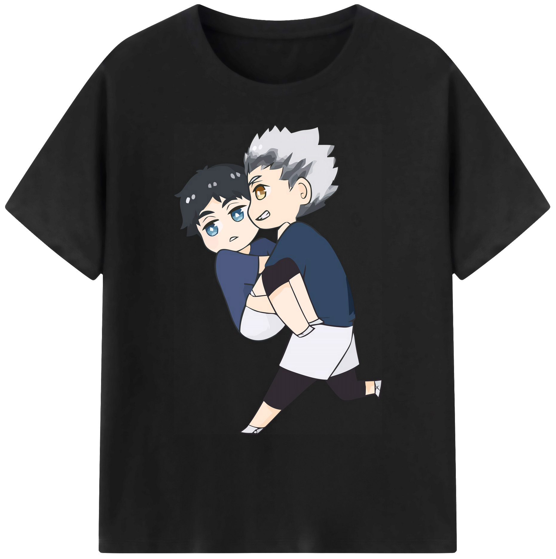 （画像用） ハイキュー!! Haikyu!! 綿100％ メンズ半袖Tシャツ｜肌触りやわらか＆通気性