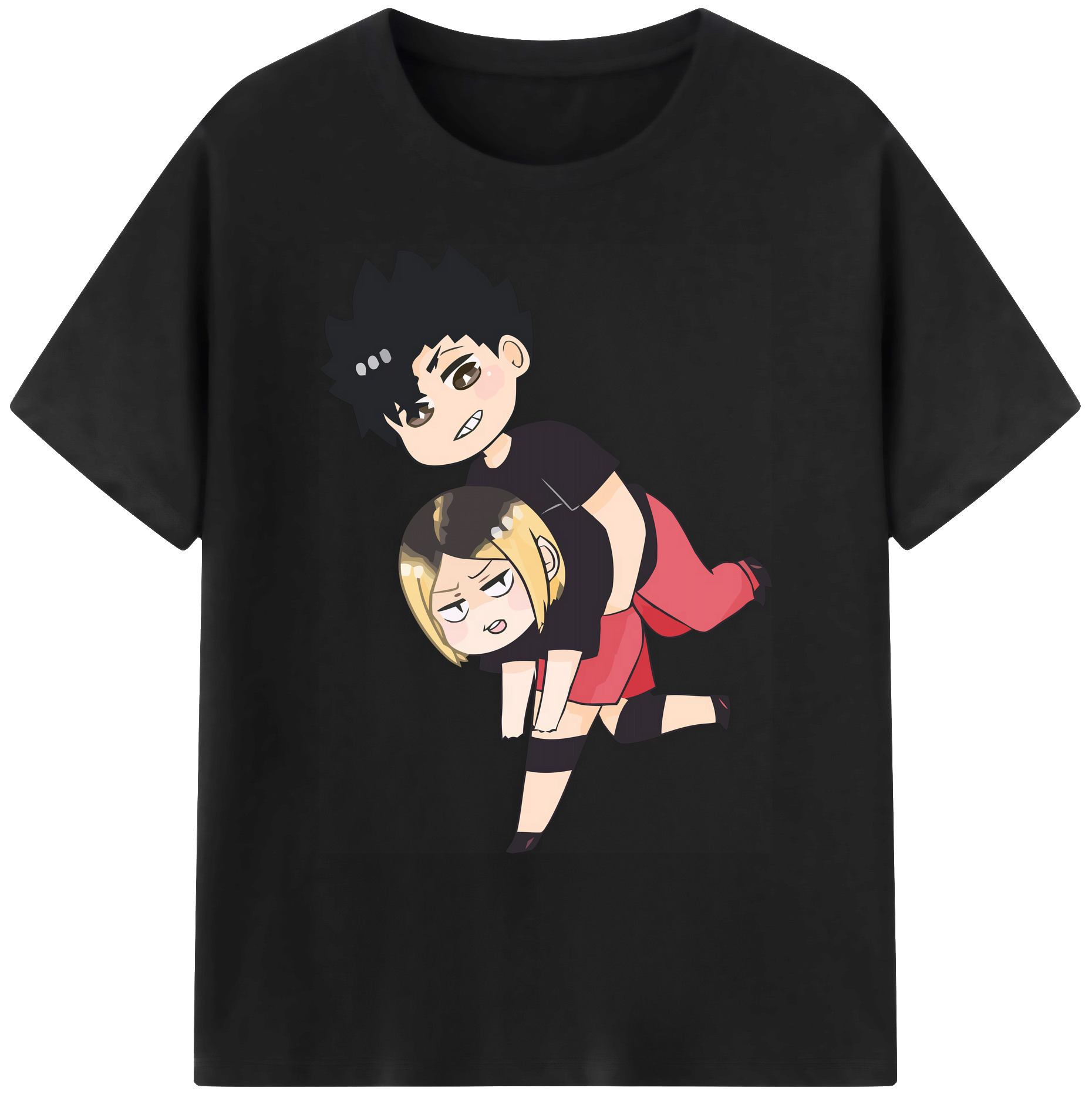 （画像用） ハイキュー!! Haikyu!! 綿100％ メンズ半袖Tシャツ｜肌触りやわらか＆通気性