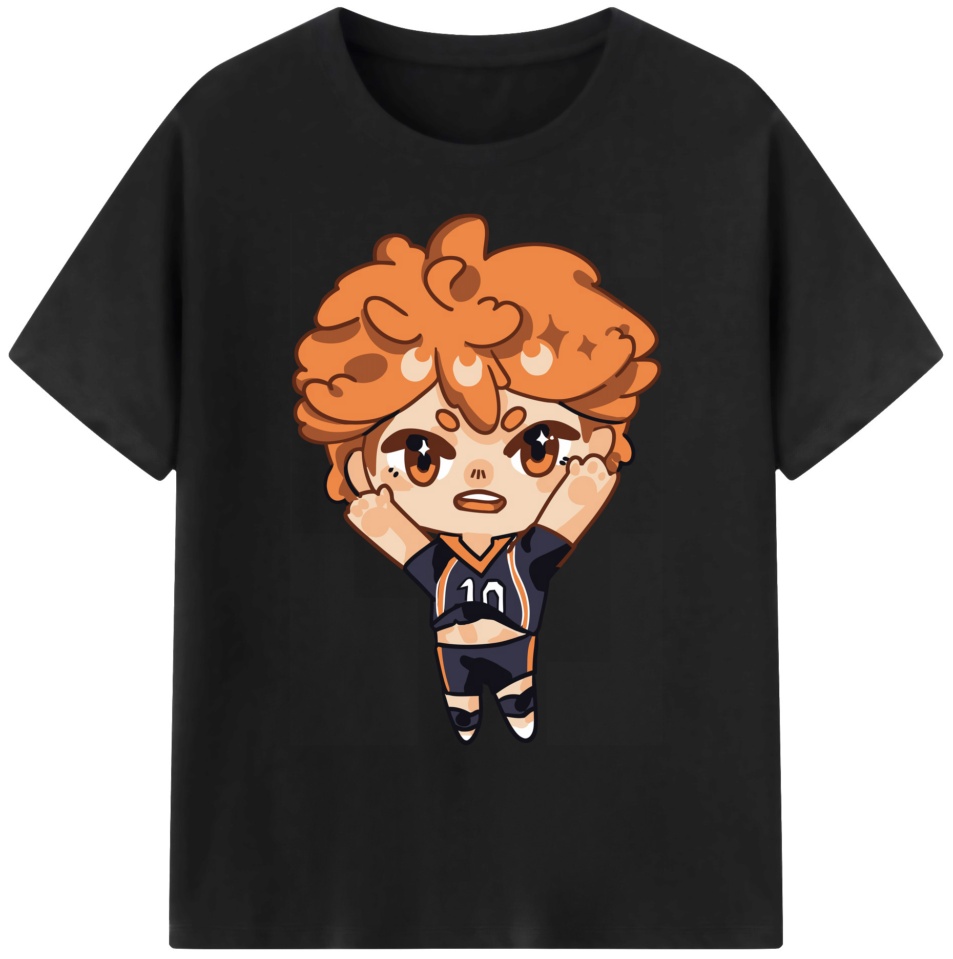 （画像用） ハイキュー!! Haikyu!! 綿100％ メンズ半袖Tシャツ｜肌触りやわらか＆通気性