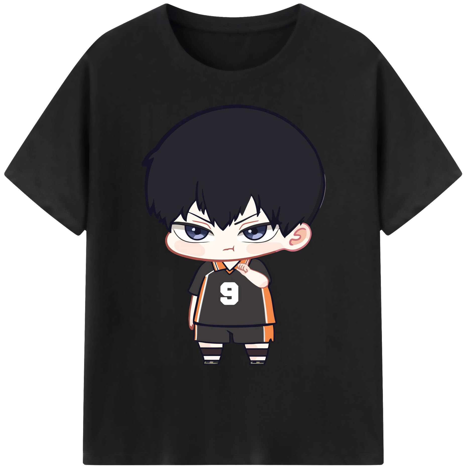 （画像用） ハイキュー!! Haikyu!! 綿100％ メンズ半袖Tシャツ｜肌触りやわらか＆通気性