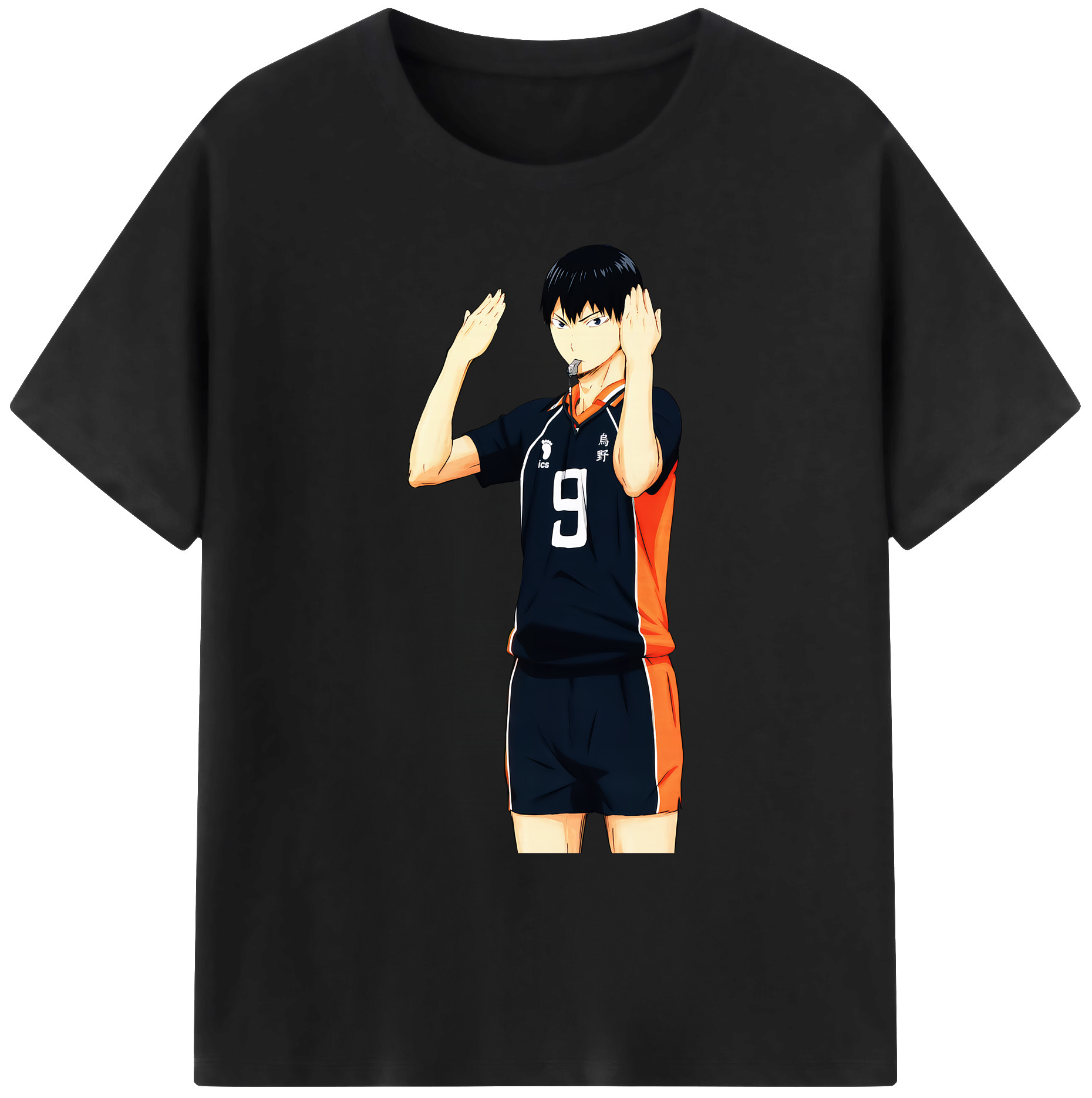 （画像用） ハイキュー!! Haikyu!! 綿100％ メンズ半袖Tシャツ｜肌触りやわらか＆通気性