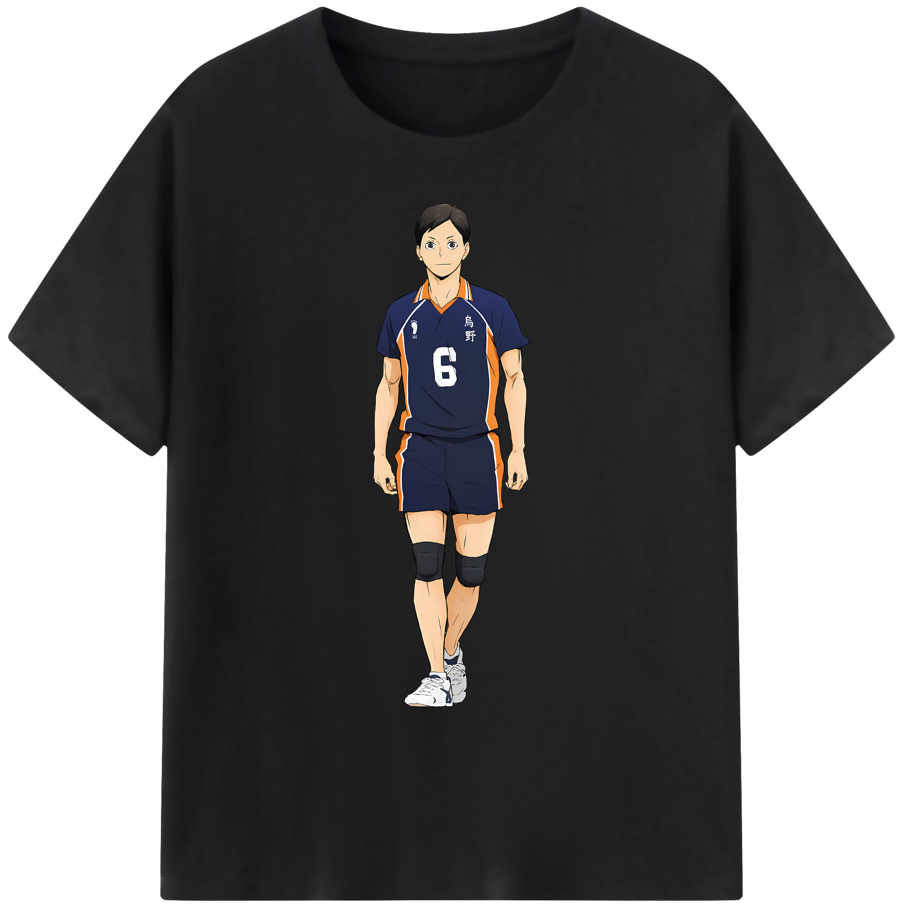（画像用） ハイキュー!! Haikyu!! 綿100％ メンズ半袖Tシャツ｜肌触りやわらか＆通気性