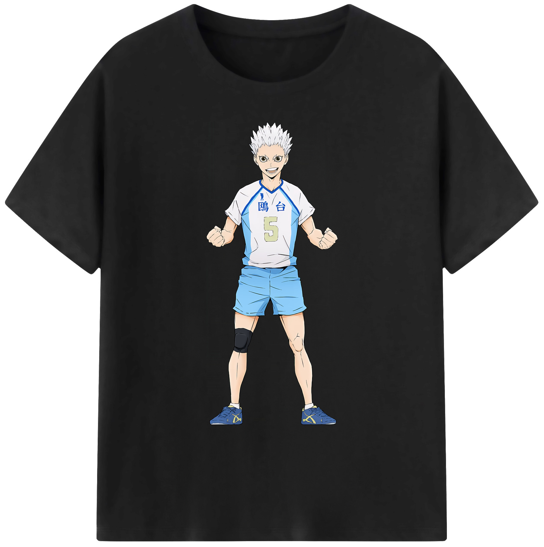 （画像用） ハイキュー!! Haikyu!! 綿100％ メンズ半袖Tシャツ｜肌触りやわらか＆通気性
