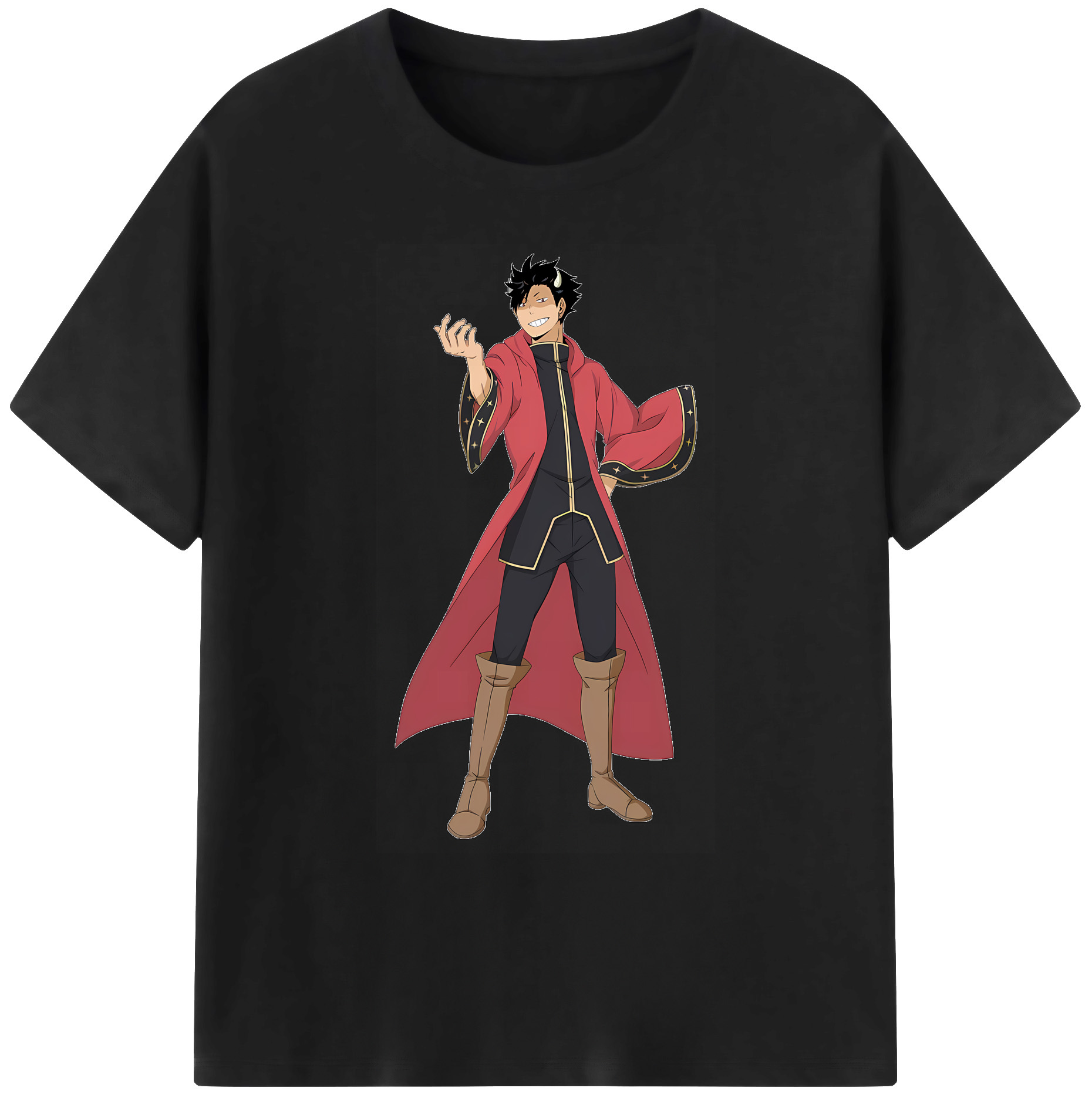 （画像用） ハイキュー!! Haikyu!! 綿100％ メンズ半袖Tシャツ｜肌触りやわらか＆通気性