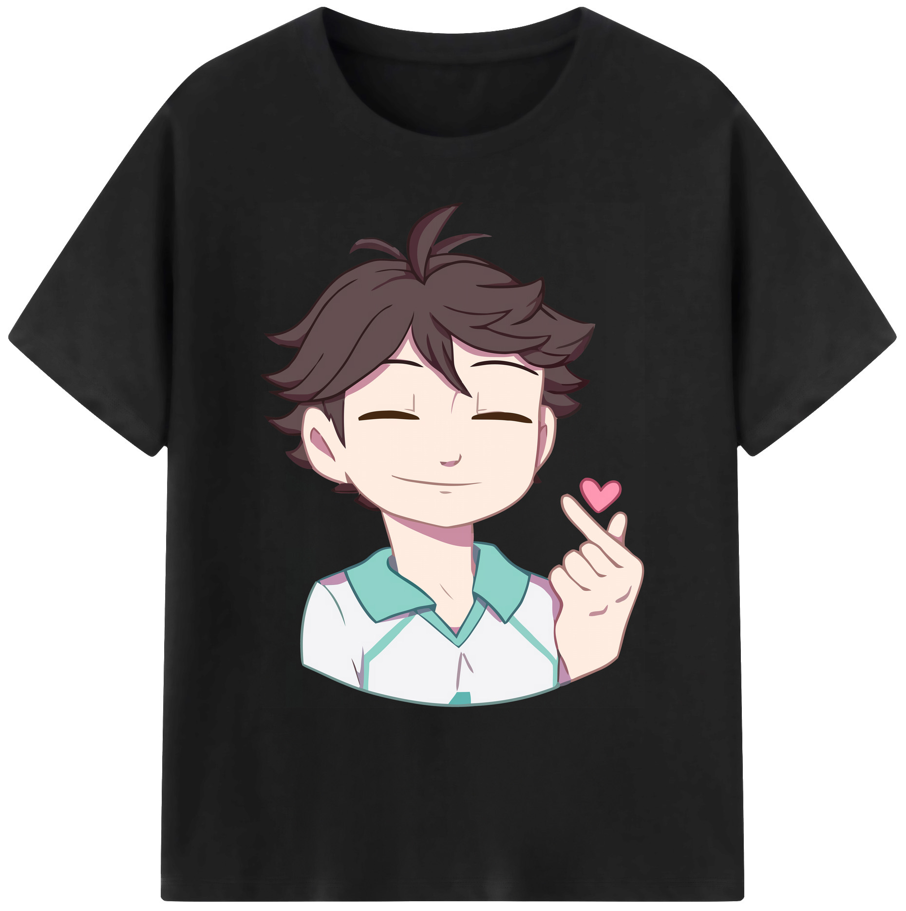 （画像用） ハイキュー!! Haikyu!! 綿100％ メンズ半袖Tシャツ｜肌触りやわらか＆通気性