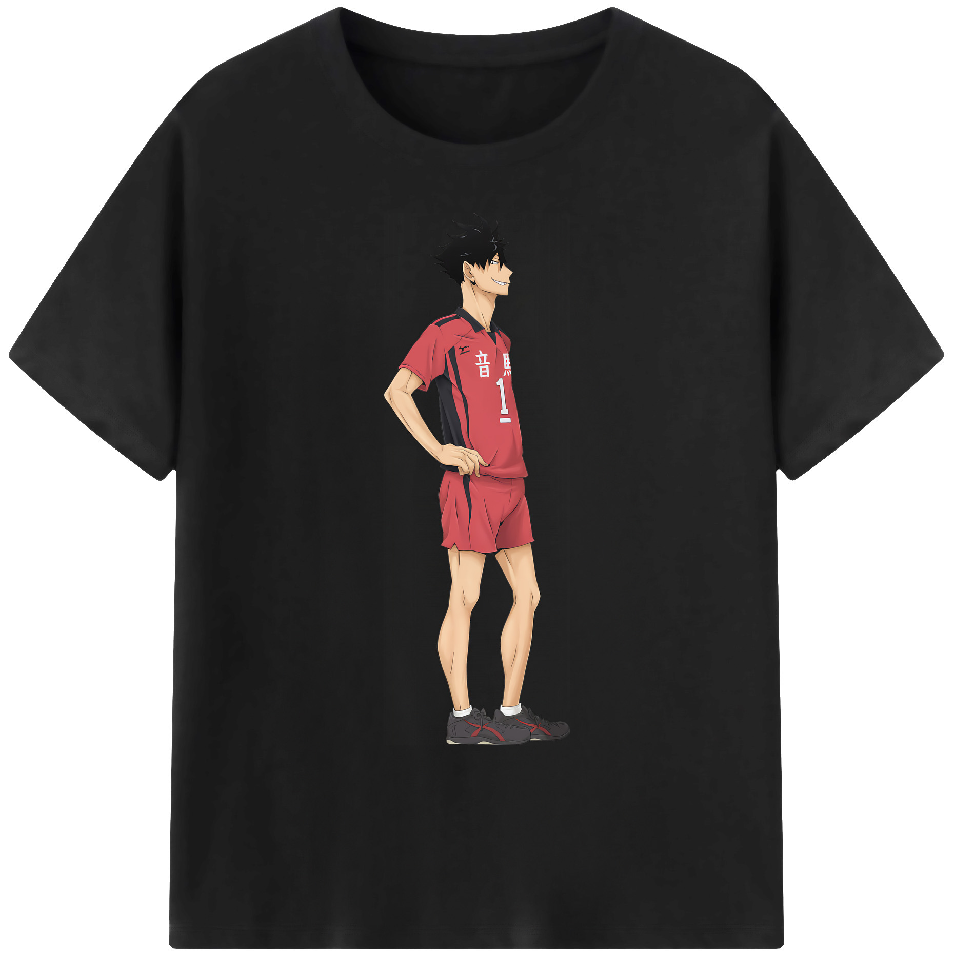 （画像用） ハイキュー!! Haikyu!! 綿100％ メンズ半袖Tシャツ｜肌触りやわらか＆通気性