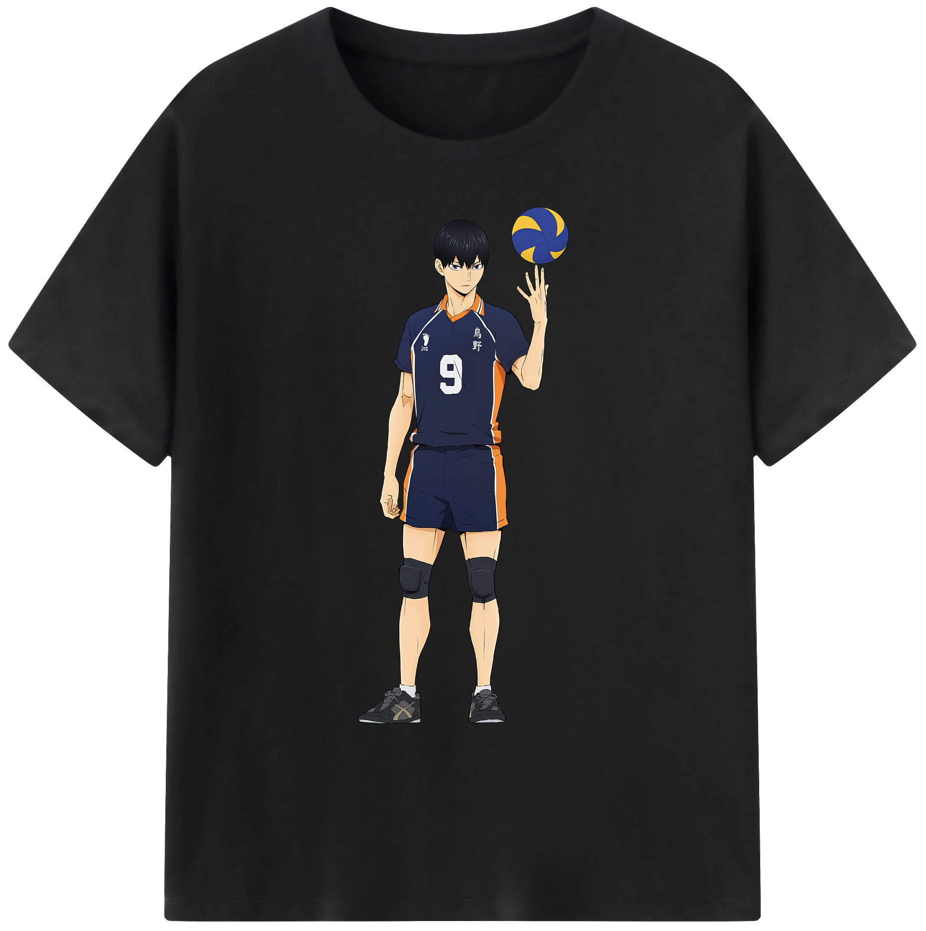 （画像用） ハイキュー!! Haikyu!! 綿100％ メンズ半袖Tシャツ｜肌触りやわらか＆通気性