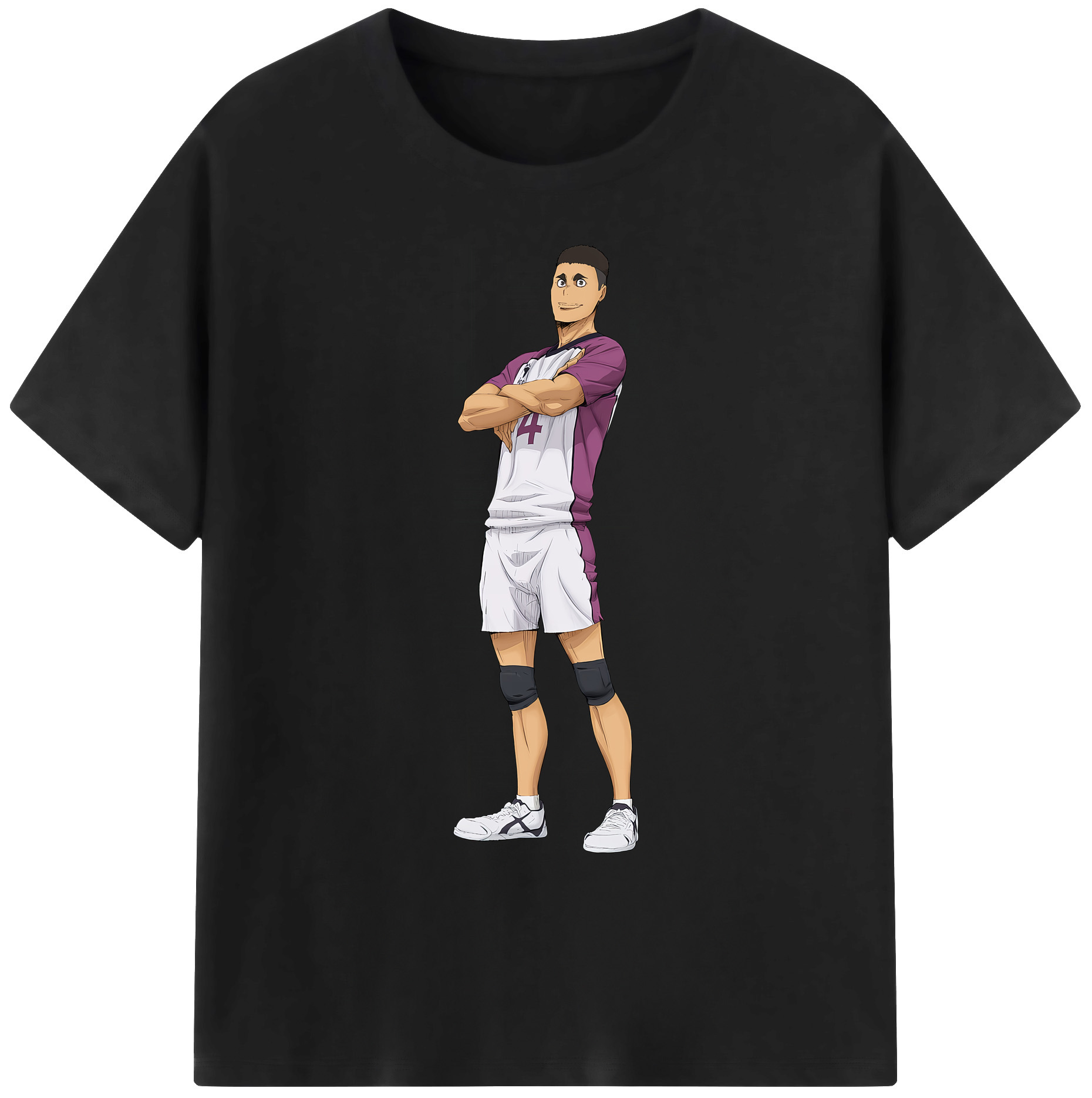 （画像用） ハイキュー!! Haikyu!! 綿100％ メンズ半袖Tシャツ｜肌触りやわらか＆通気性