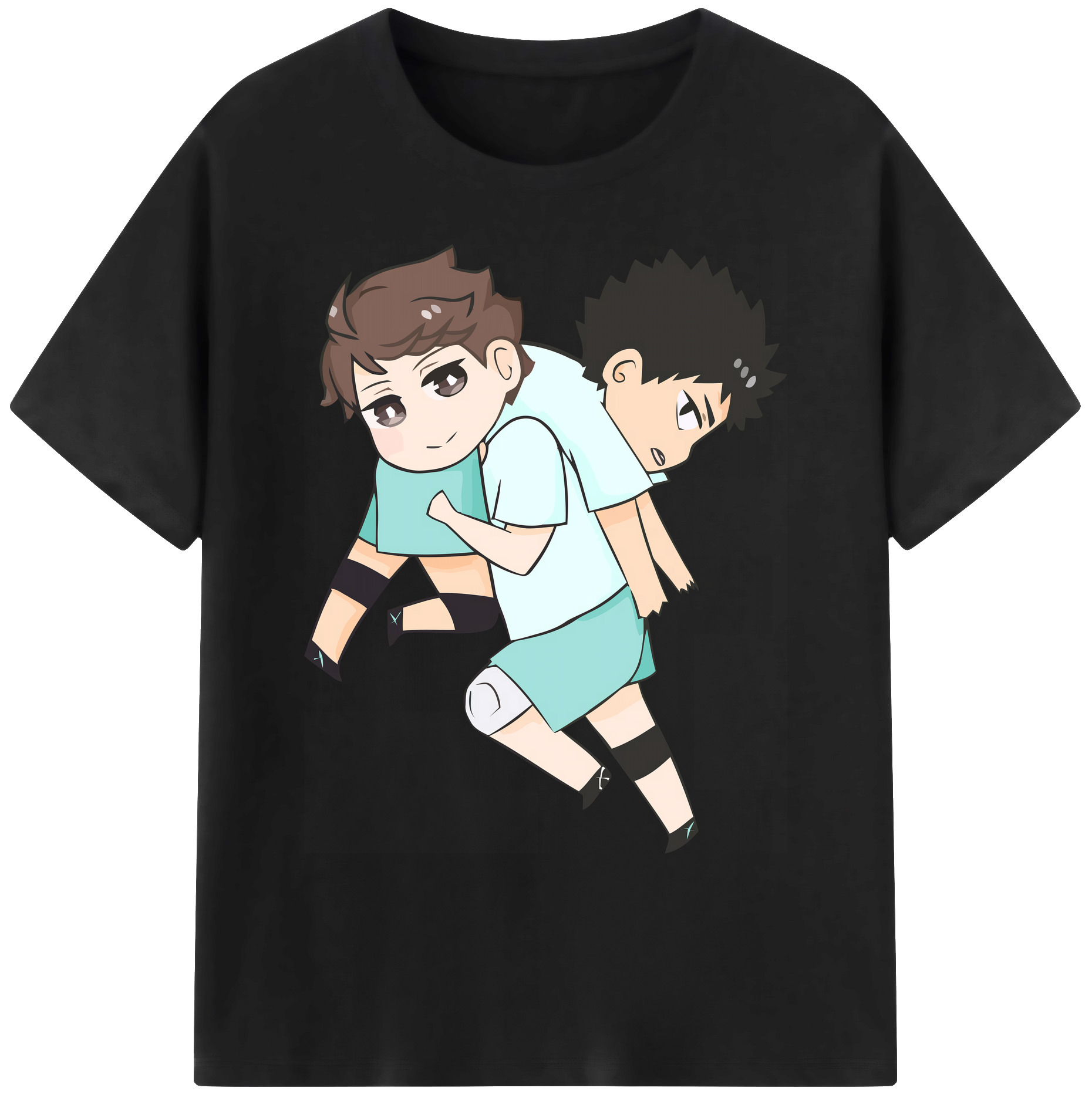（画像用） ハイキュー!! Haikyu!! 綿100％ メンズ半袖Tシャツ｜肌触りやわらか＆通気性