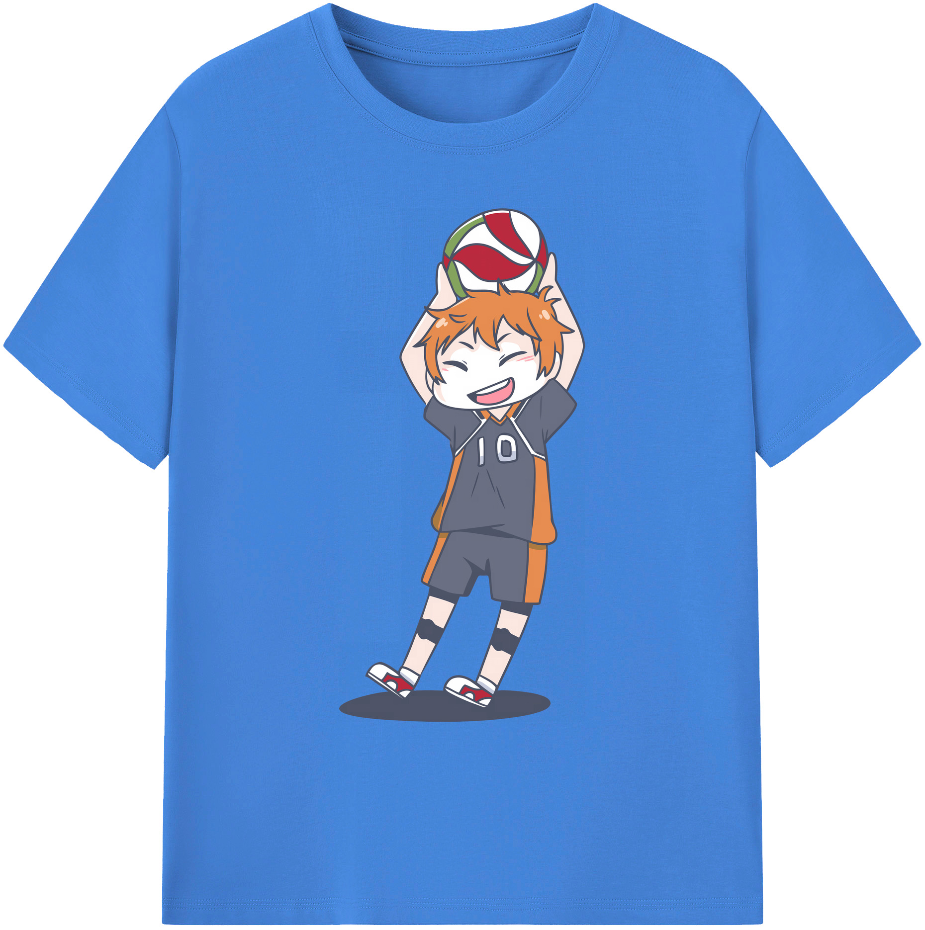 （画像用） ハイキュー!! Haikyu!! 綿100％ メンズ半袖Tシャツ｜肌触りやわらか＆通気性