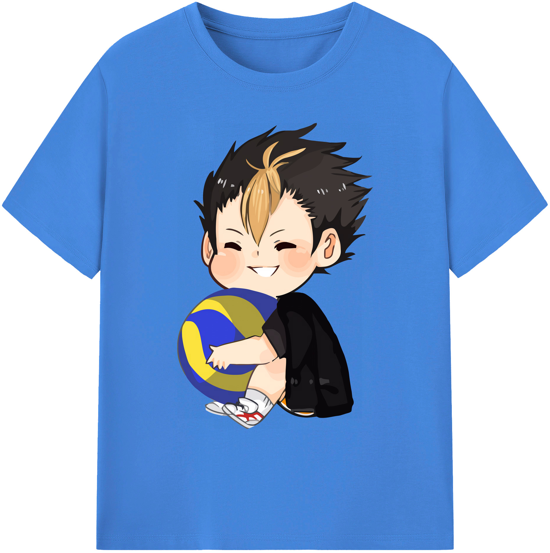 （画像用） ハイキュー!! Haikyu!! 綿100％ メンズ半袖Tシャツ｜肌触りやわらか＆通気性