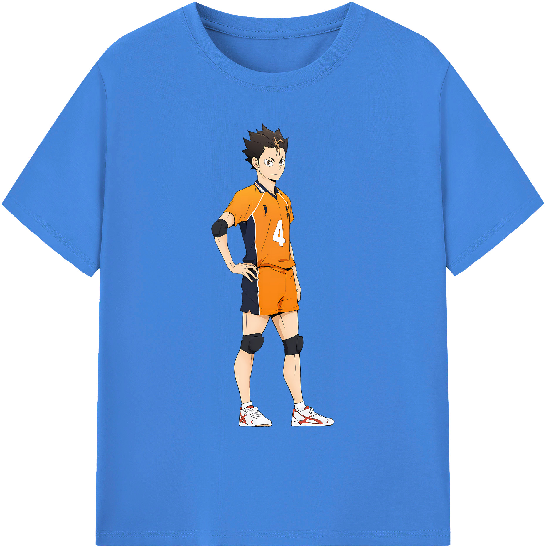 （画像用） ハイキュー!! Haikyu!! 綿100％ メンズ半袖Tシャツ｜肌触りやわらか＆通気性
