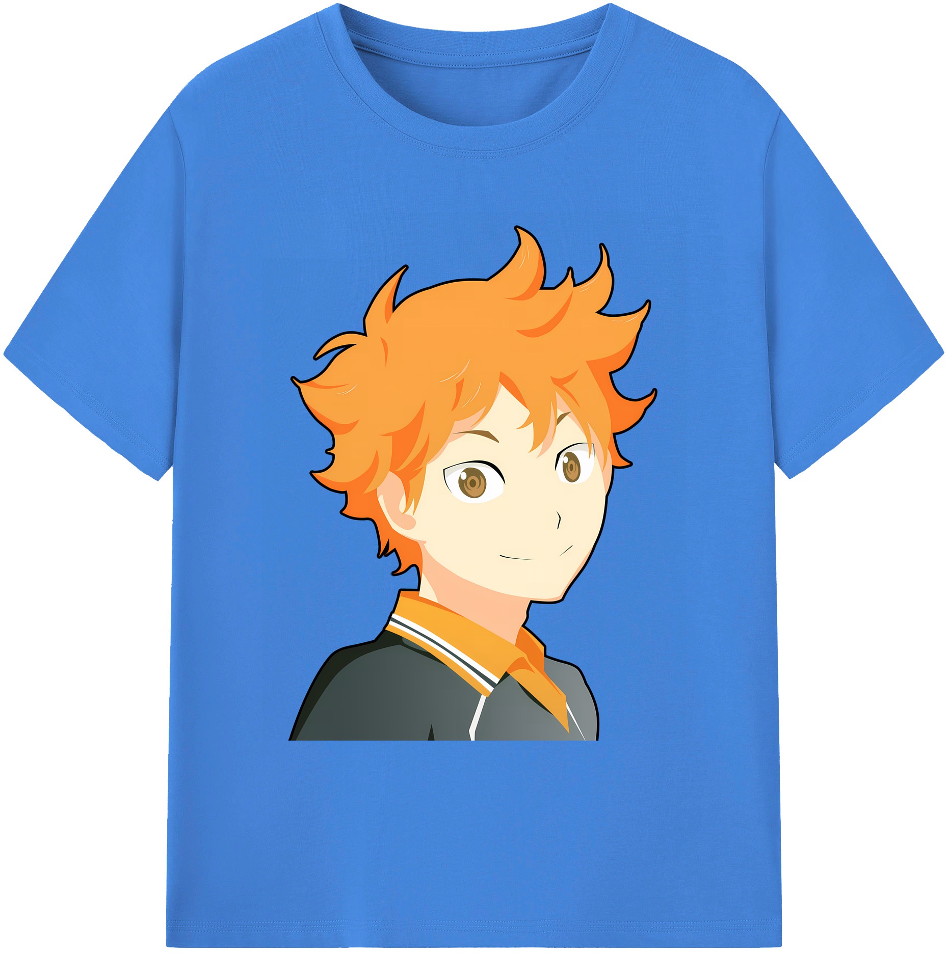 （画像用） ハイキュー!! Haikyu!! 綿100％ メンズ半袖Tシャツ｜肌触りやわらか＆通気性