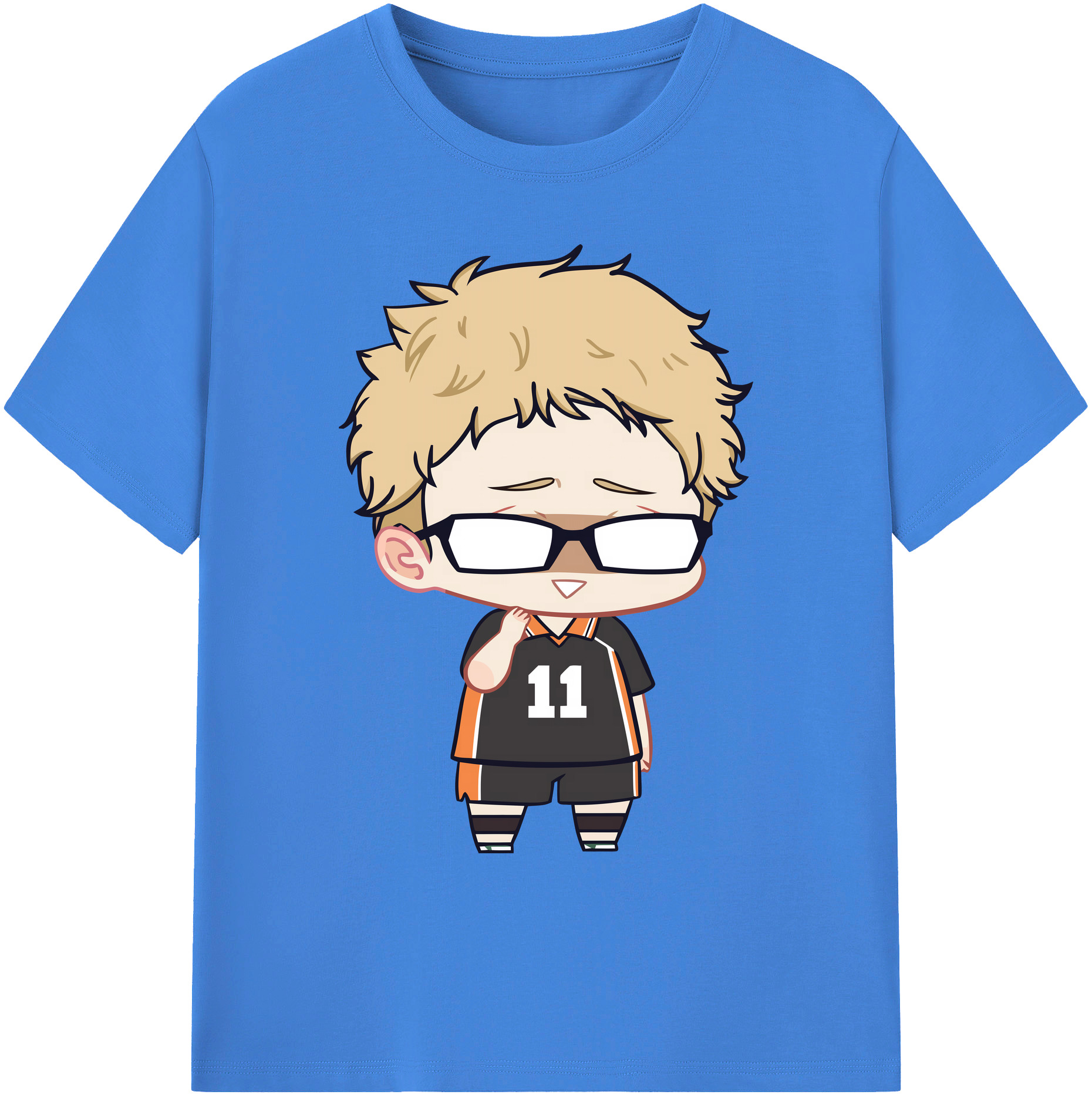 （画像用） ハイキュー!! Haikyu!! 綿100％ メンズ半袖Tシャツ｜肌触りやわらか＆通気性