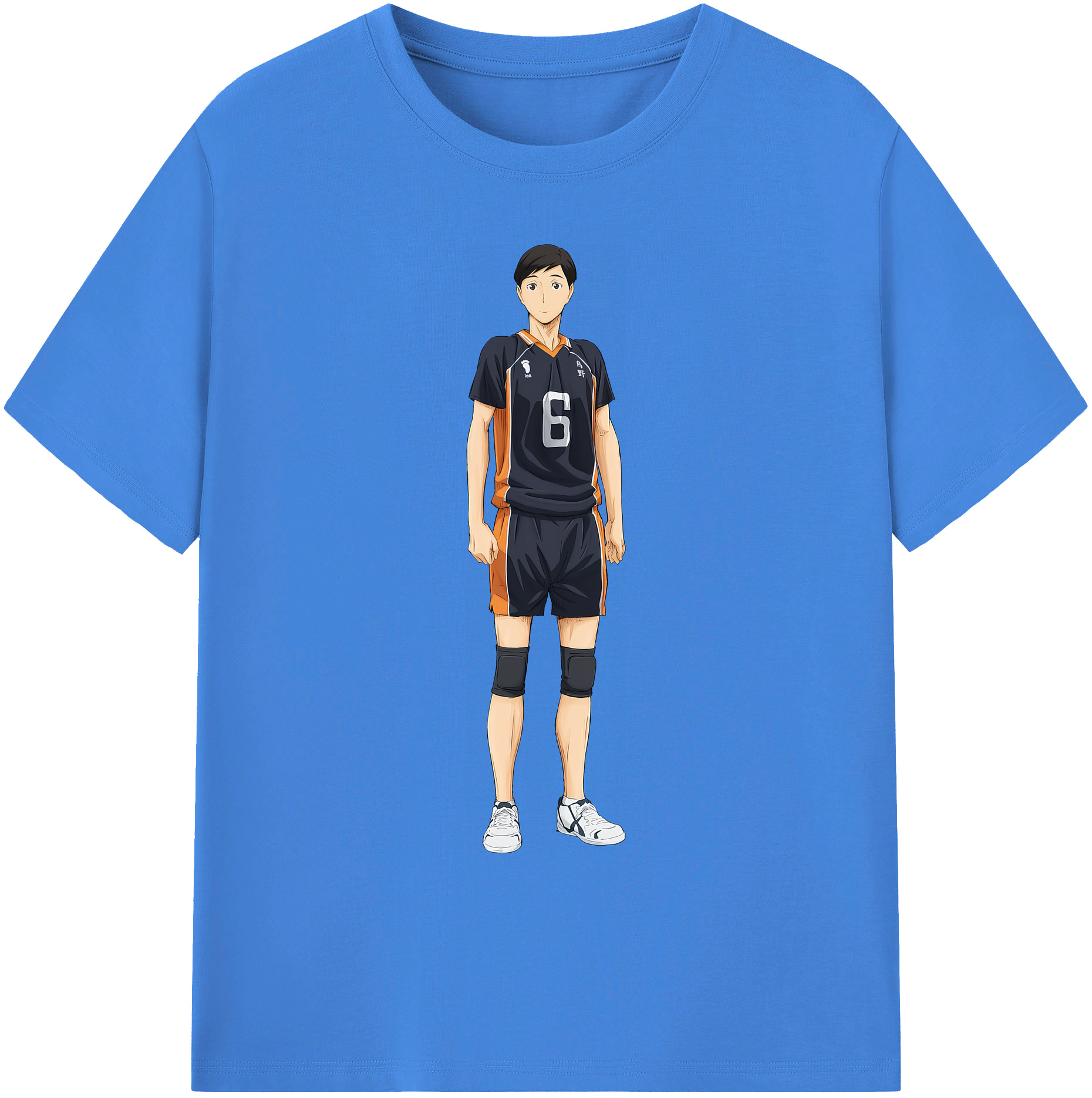 （画像用） ハイキュー!! Haikyu!! 綿100％ メンズ半袖Tシャツ｜肌触りやわらか＆通気性