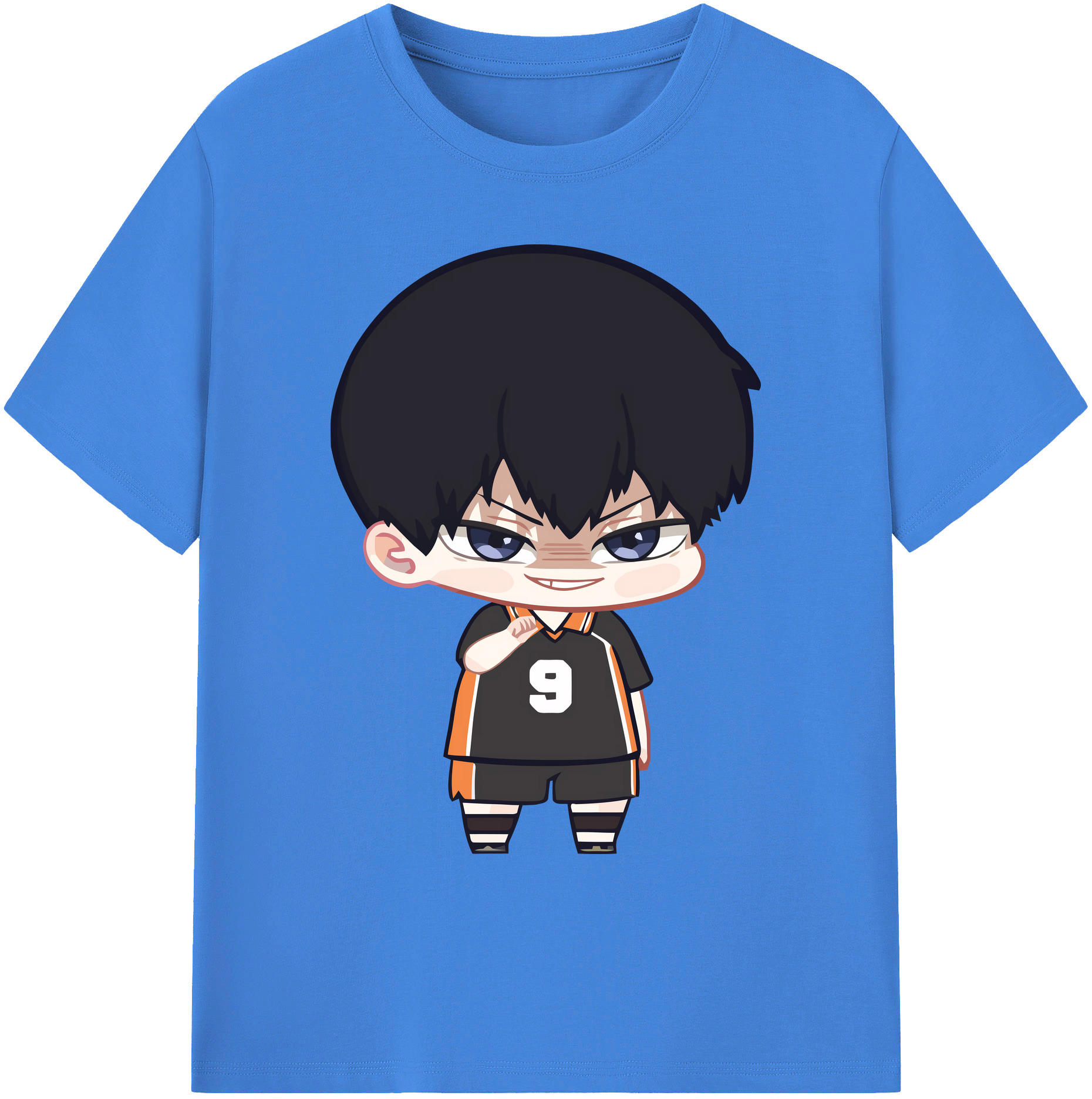 （画像用） ハイキュー!! Haikyu!! 綿100％ メンズ半袖Tシャツ｜肌触りやわらか＆通気性