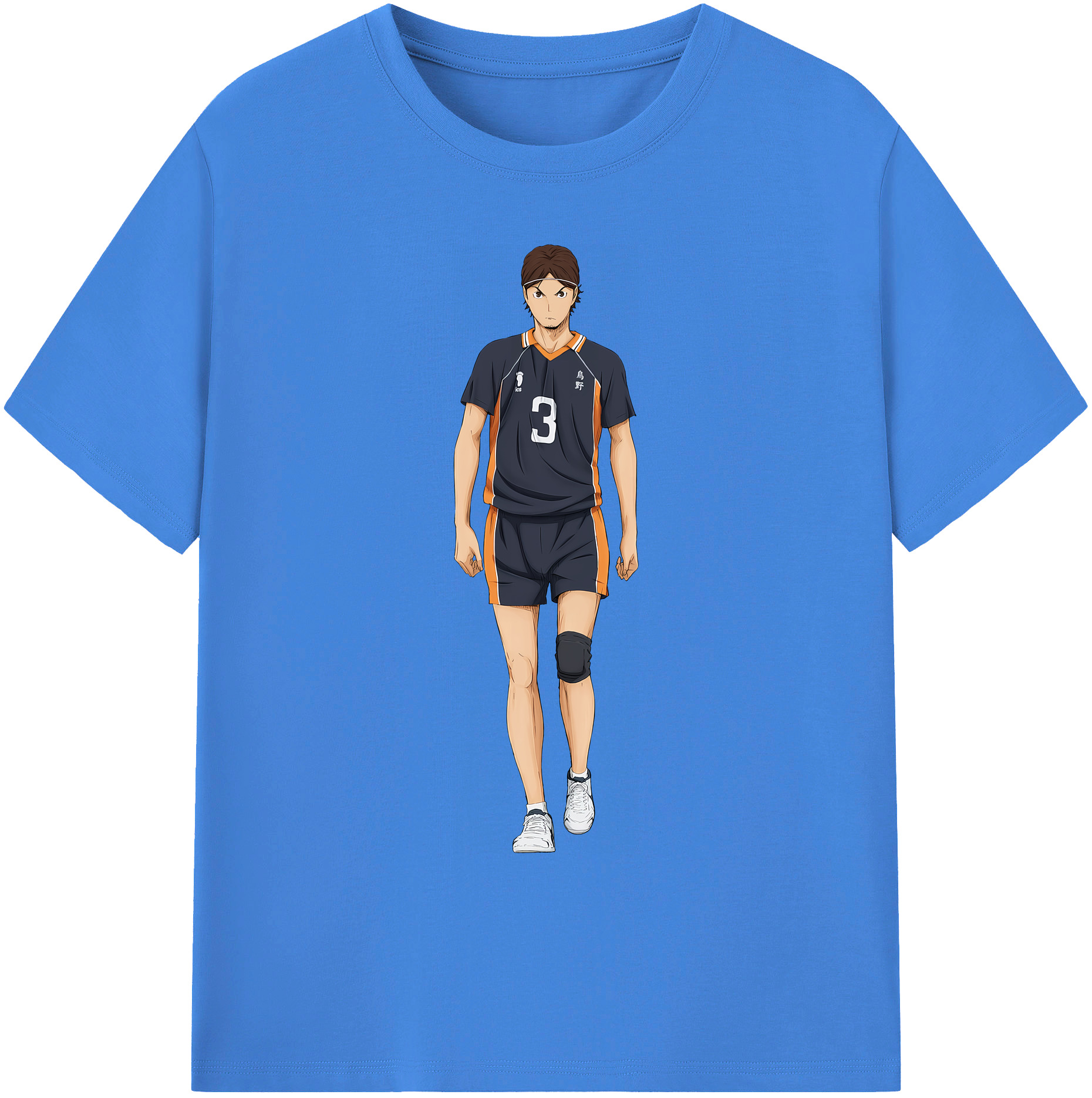 （画像用） ハイキュー!! Haikyu!! 綿100％ メンズ半袖Tシャツ｜肌触りやわらか＆通気性