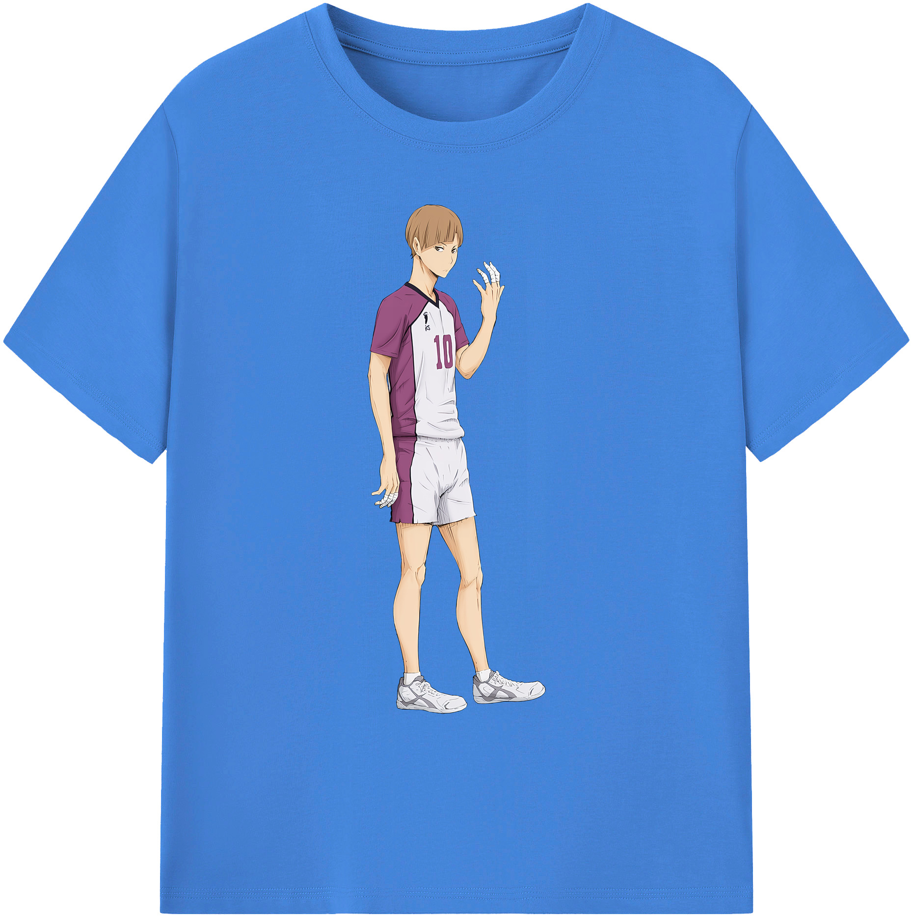 （画像用） ハイキュー!! Haikyu!! 綿100％ メンズ半袖Tシャツ｜肌触りやわらか＆通気性