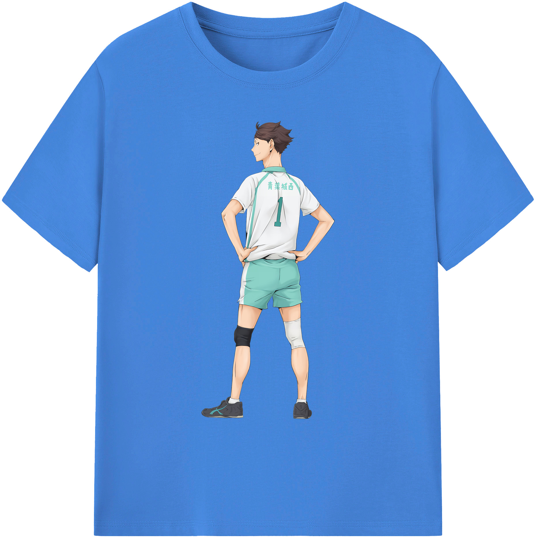 （画像用） ハイキュー!! Haikyu!! 綿100％ メンズ半袖Tシャツ｜肌触りやわらか＆通気性