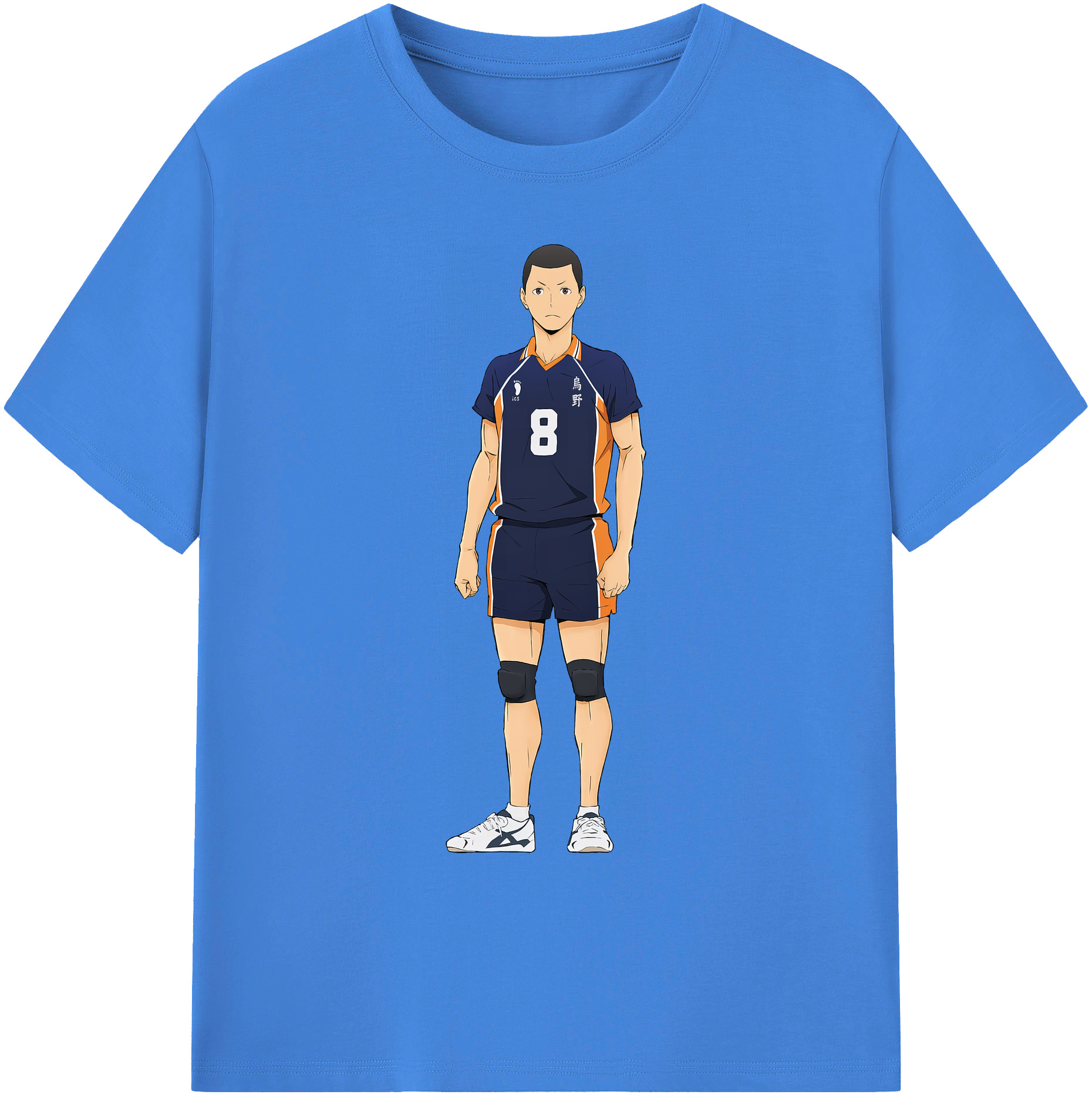 （画像用） ハイキュー!! Haikyu!! 綿100％ メンズ半袖Tシャツ｜肌触りやわらか＆通気性
