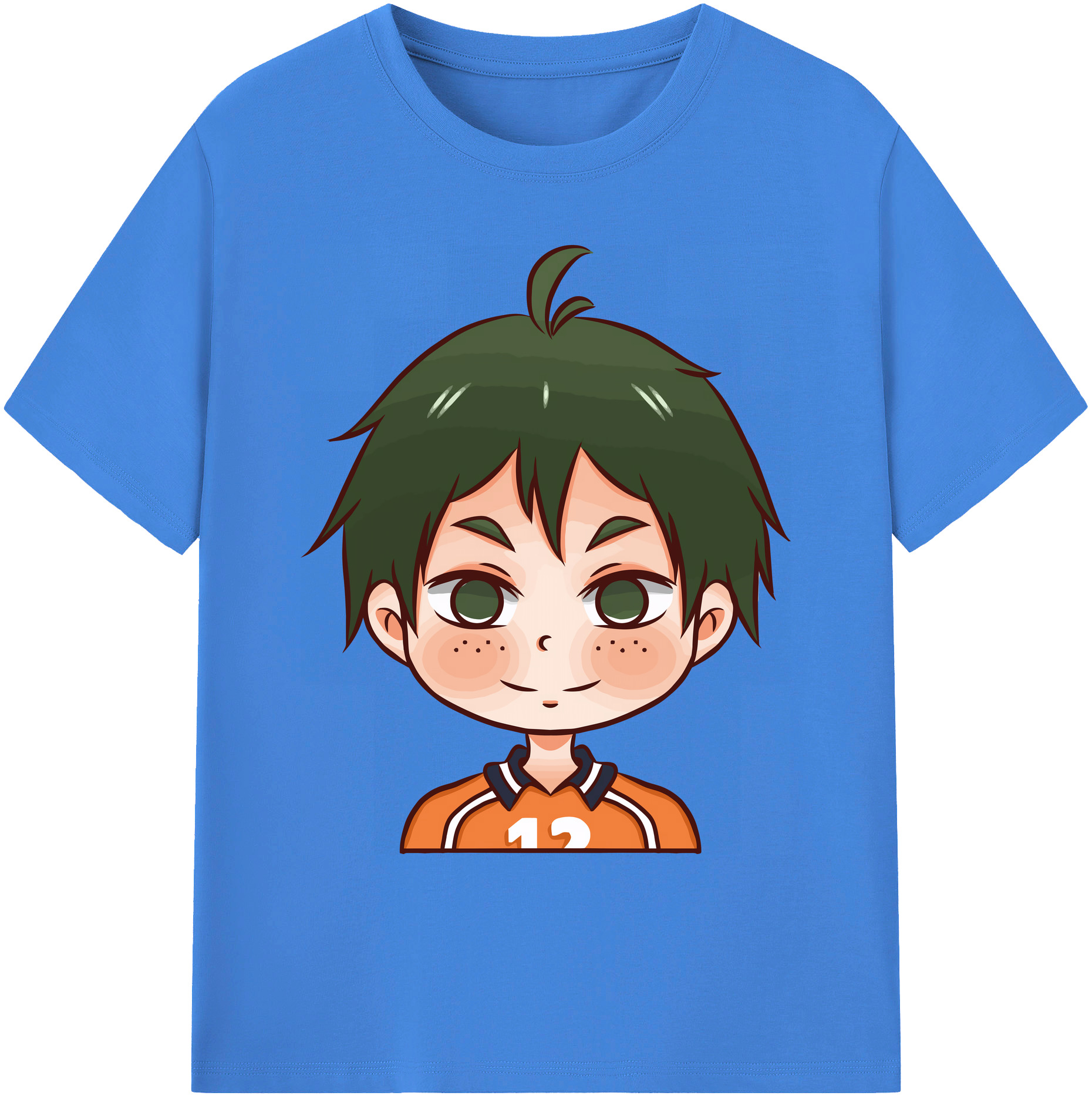 （画像用） ハイキュー!! Haikyu!! 綿100％ メンズ半袖Tシャツ｜肌触りやわらか＆通気性