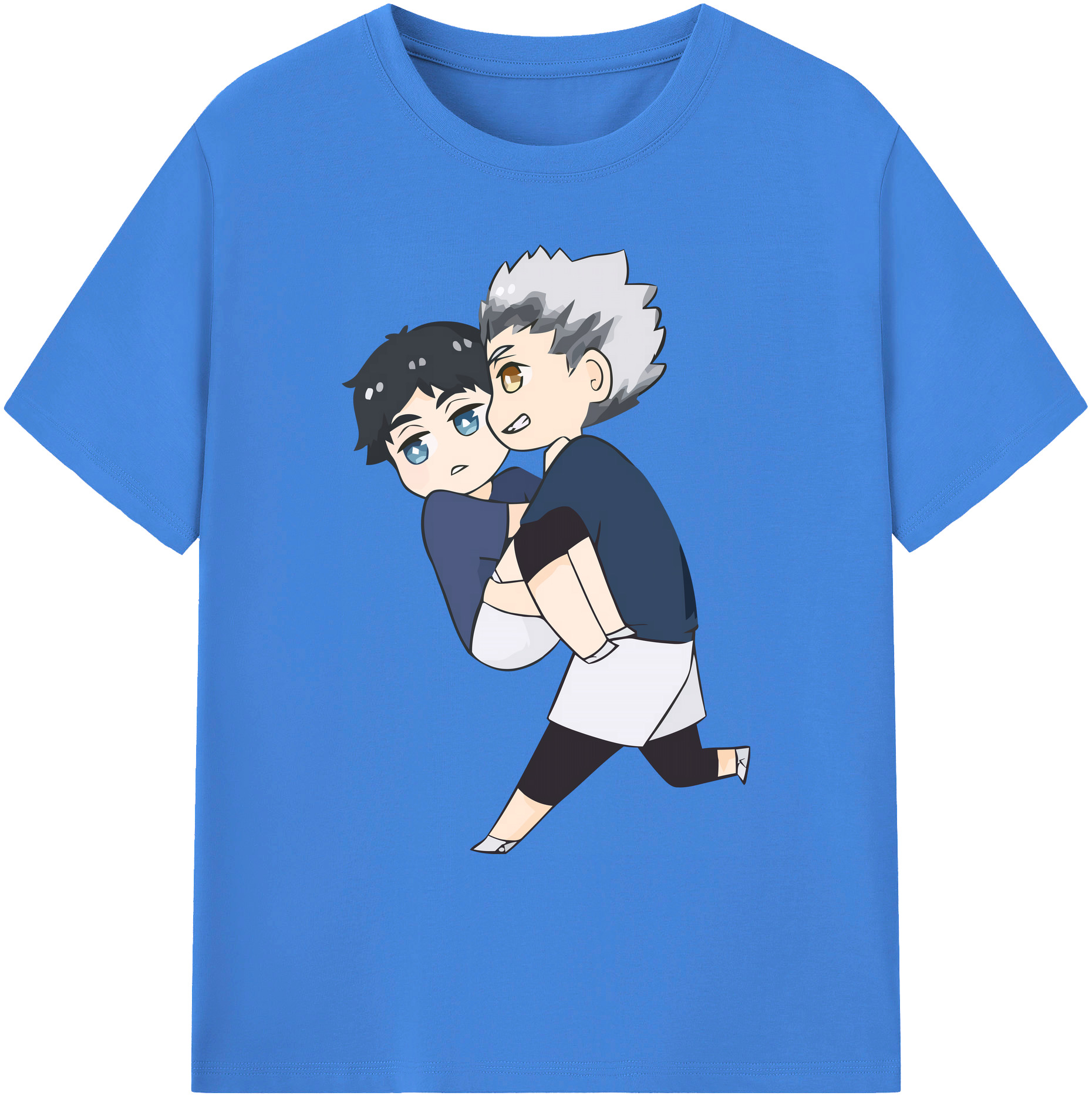 （画像用） ハイキュー!! Haikyu!! 綿100％ メンズ半袖Tシャツ｜肌触りやわらか＆通気性