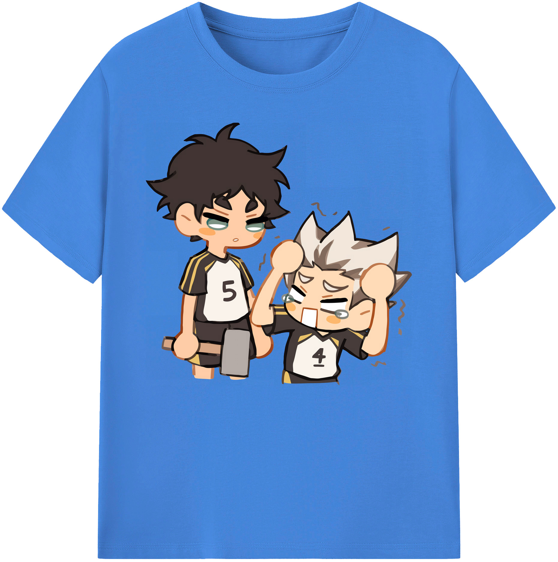 （画像用） ハイキュー!! Haikyu!! 綿100％ メンズ半袖Tシャツ｜肌触りやわらか＆通気性