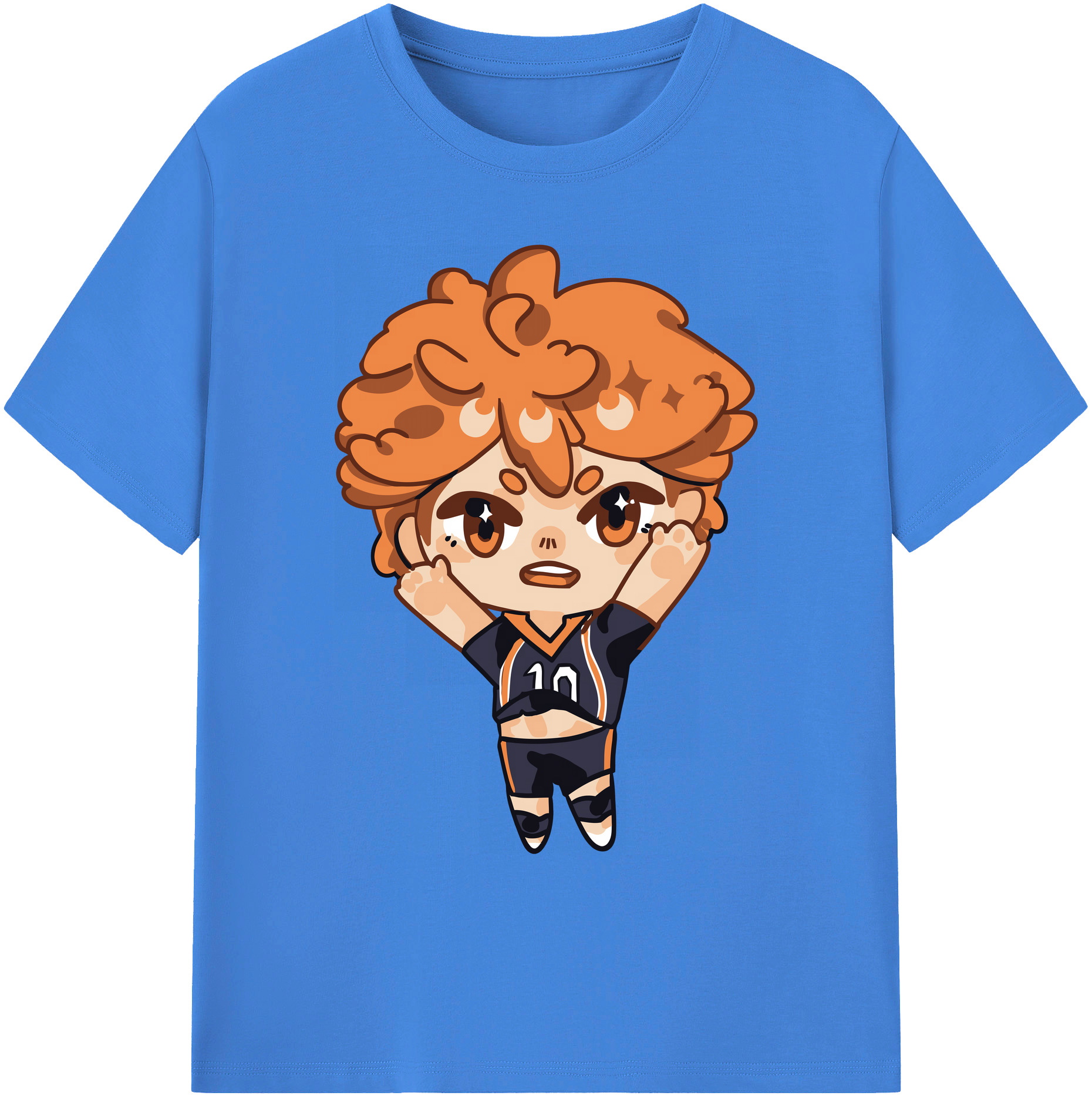 （画像用） ハイキュー!! Haikyu!! 綿100％ メンズ半袖Tシャツ｜肌触りやわらか＆通気性