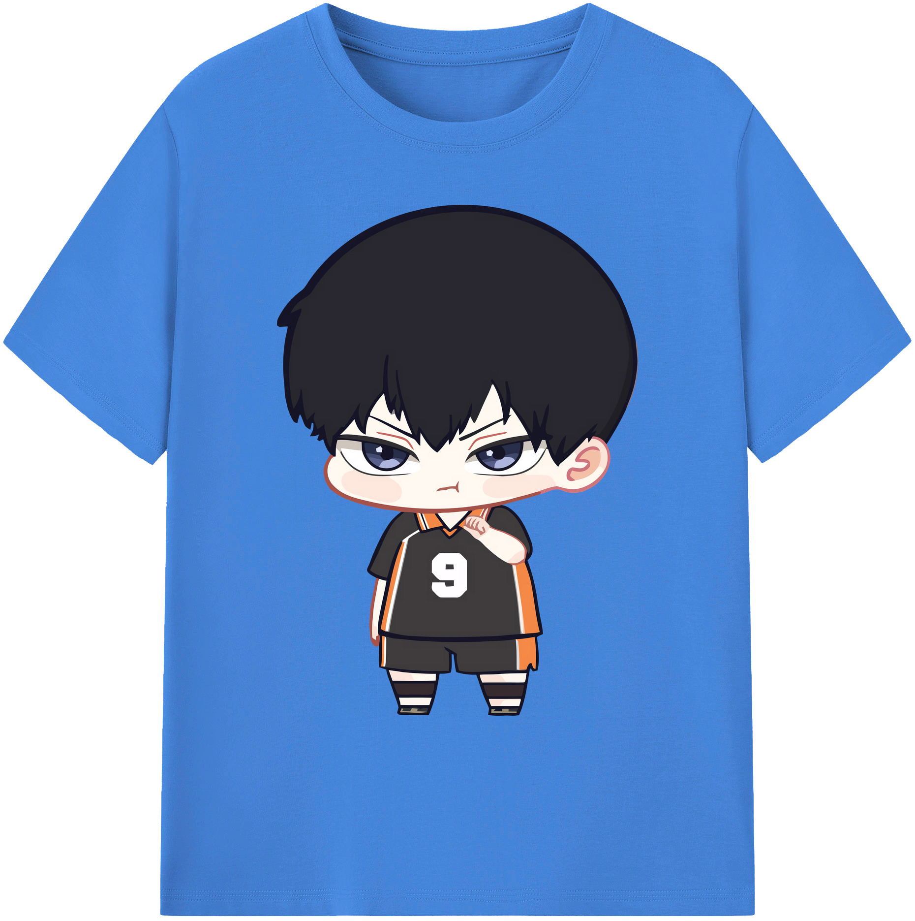（画像用） ハイキュー!! Haikyu!! 綿100％ メンズ半袖Tシャツ｜肌触りやわらか＆通気性