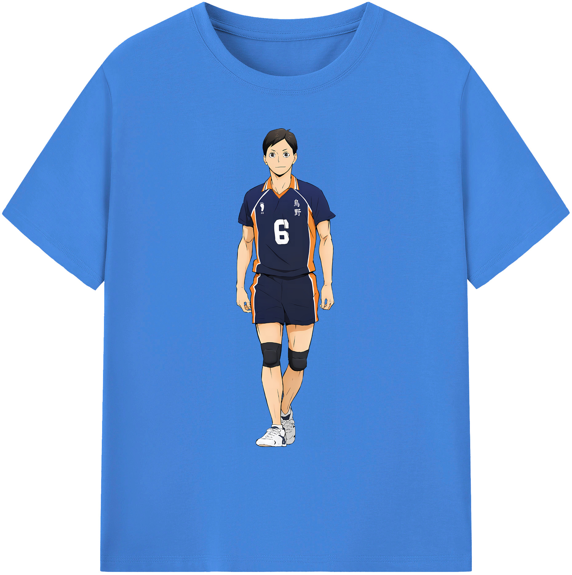 （画像用） ハイキュー!! Haikyu!! 綿100％ メンズ半袖Tシャツ｜肌触りやわらか＆通気性