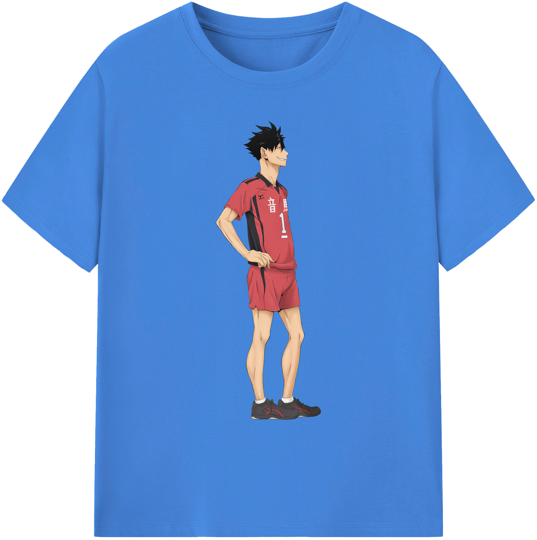 （画像用） ハイキュー!! Haikyu!! 綿100％ メンズ半袖Tシャツ｜肌触りやわらか＆通気性