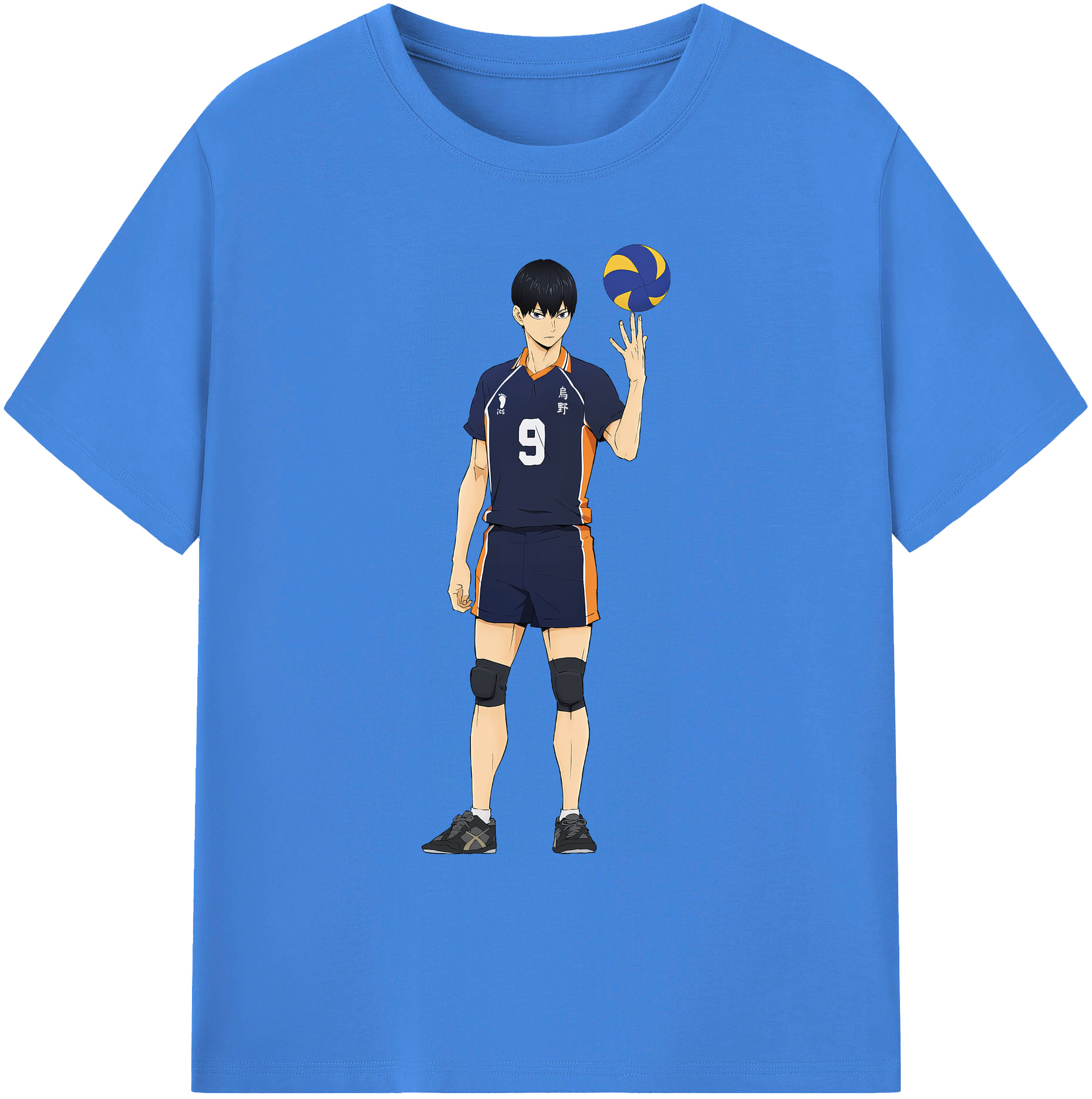 （画像用） ハイキュー!! Haikyu!! 綿100％ メンズ半袖Tシャツ｜肌触りやわらか＆通気性