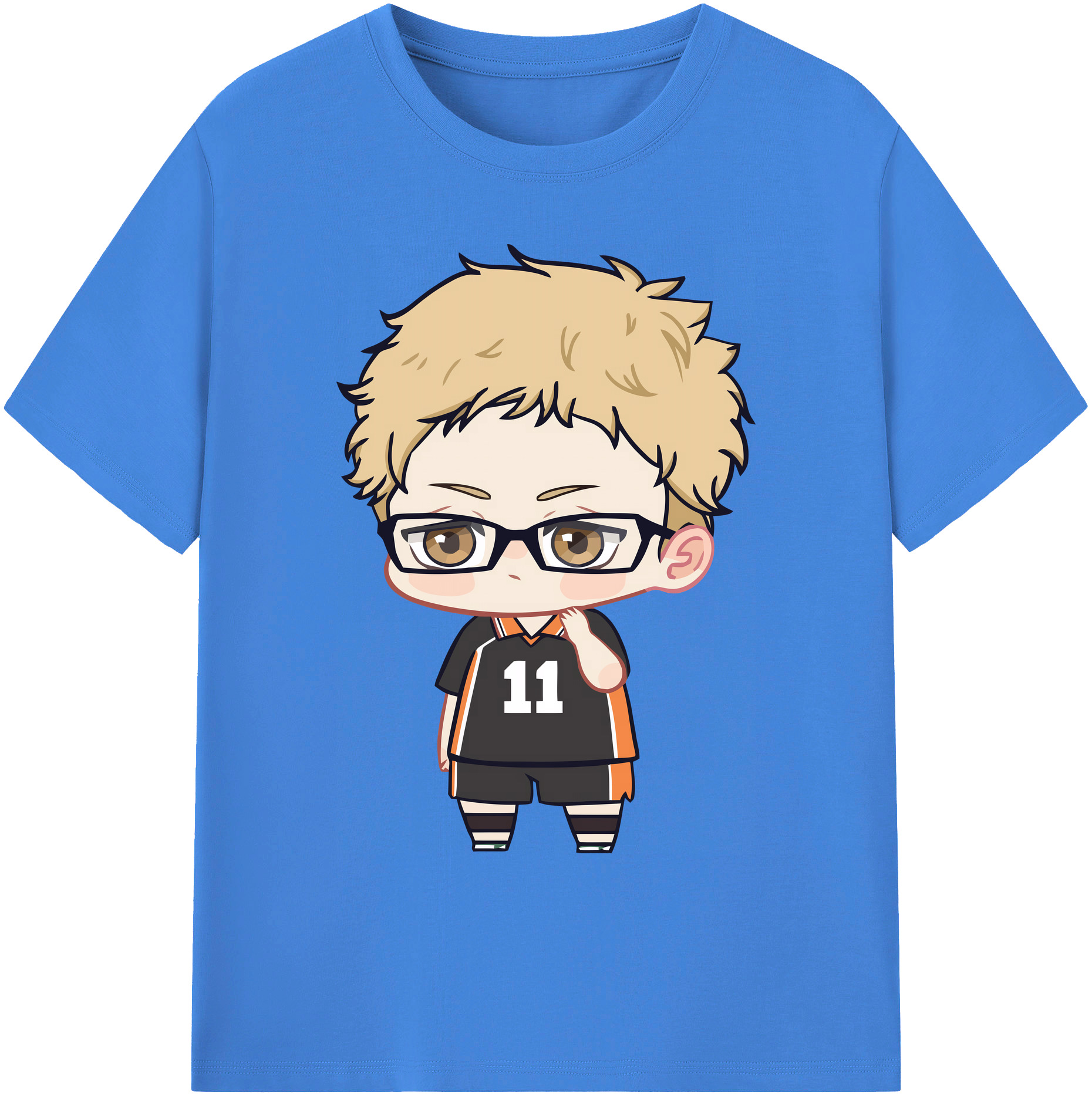 （画像用） ハイキュー!! Haikyu!! 綿100％ メンズ半袖Tシャツ｜肌触りやわらか＆通気性