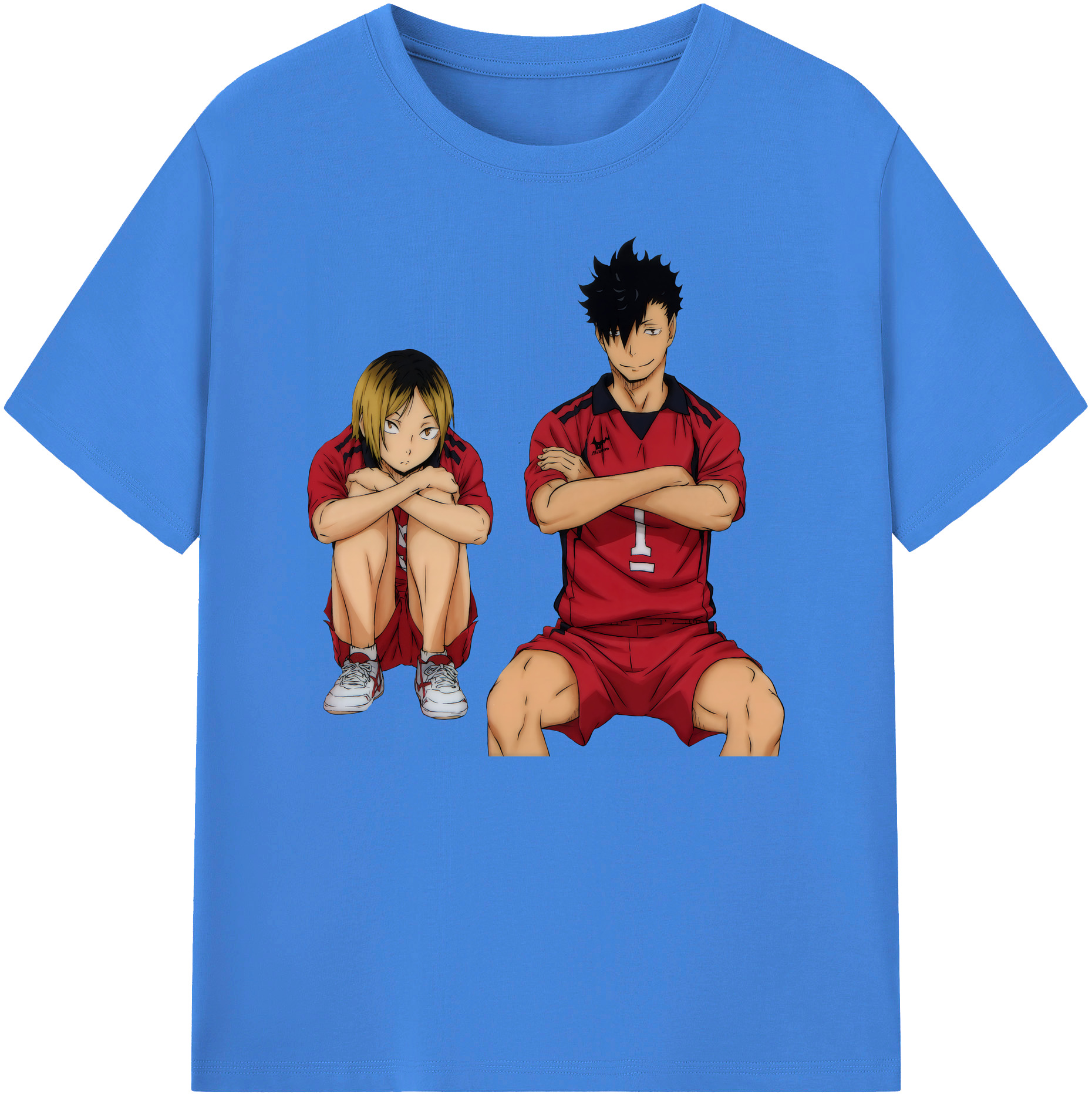 （画像用） ハイキュー!! Haikyu!! 綿100％ メンズ半袖Tシャツ｜肌触りやわらか＆通気性