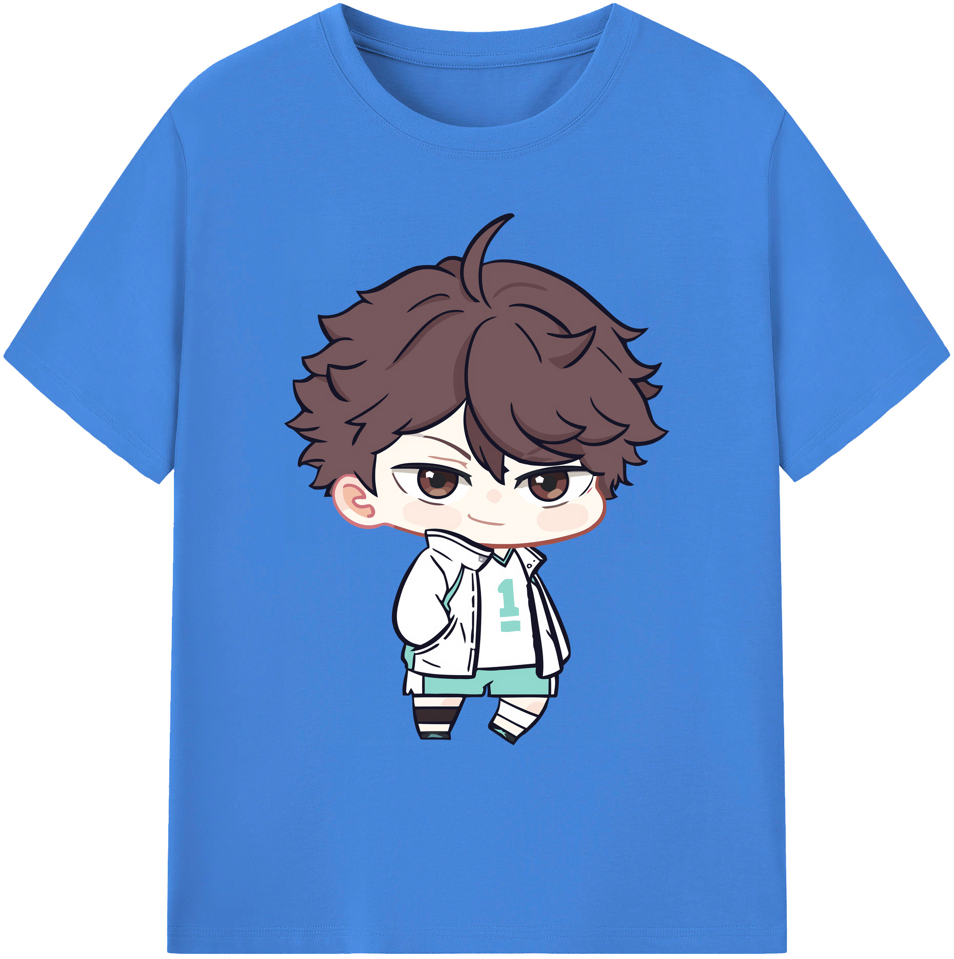 （画像用） ハイキュー!! Haikyu!! 綿100％ メンズ半袖Tシャツ｜肌触りやわらか＆通気性