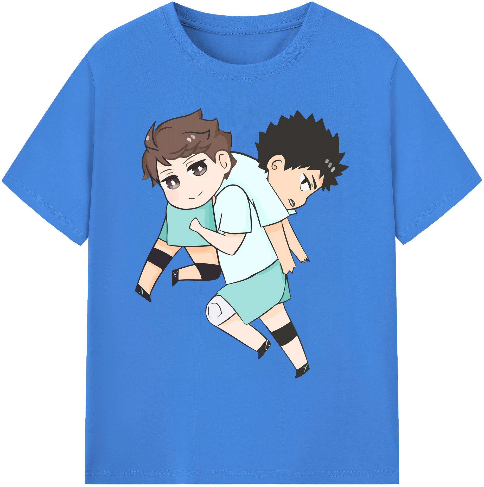 （画像用） ハイキュー!! Haikyu!! 綿100％ メンズ半袖Tシャツ｜肌触りやわらか＆通気性