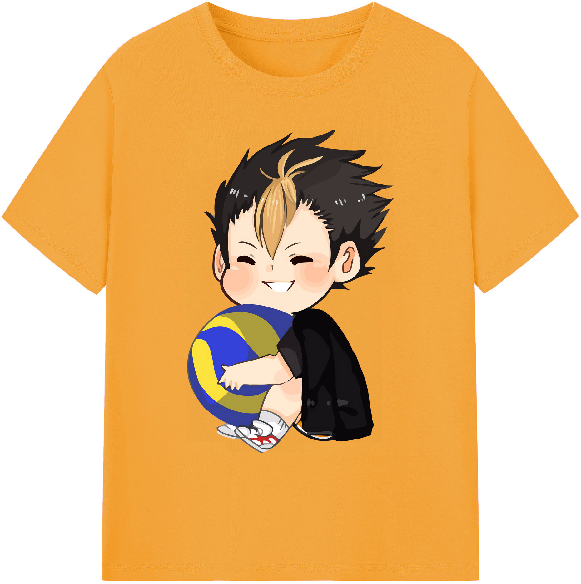 （画像用） ハイキュー!! Haikyu!! 綿100％ メンズ半袖Tシャツ｜肌触りやわらか＆通気性