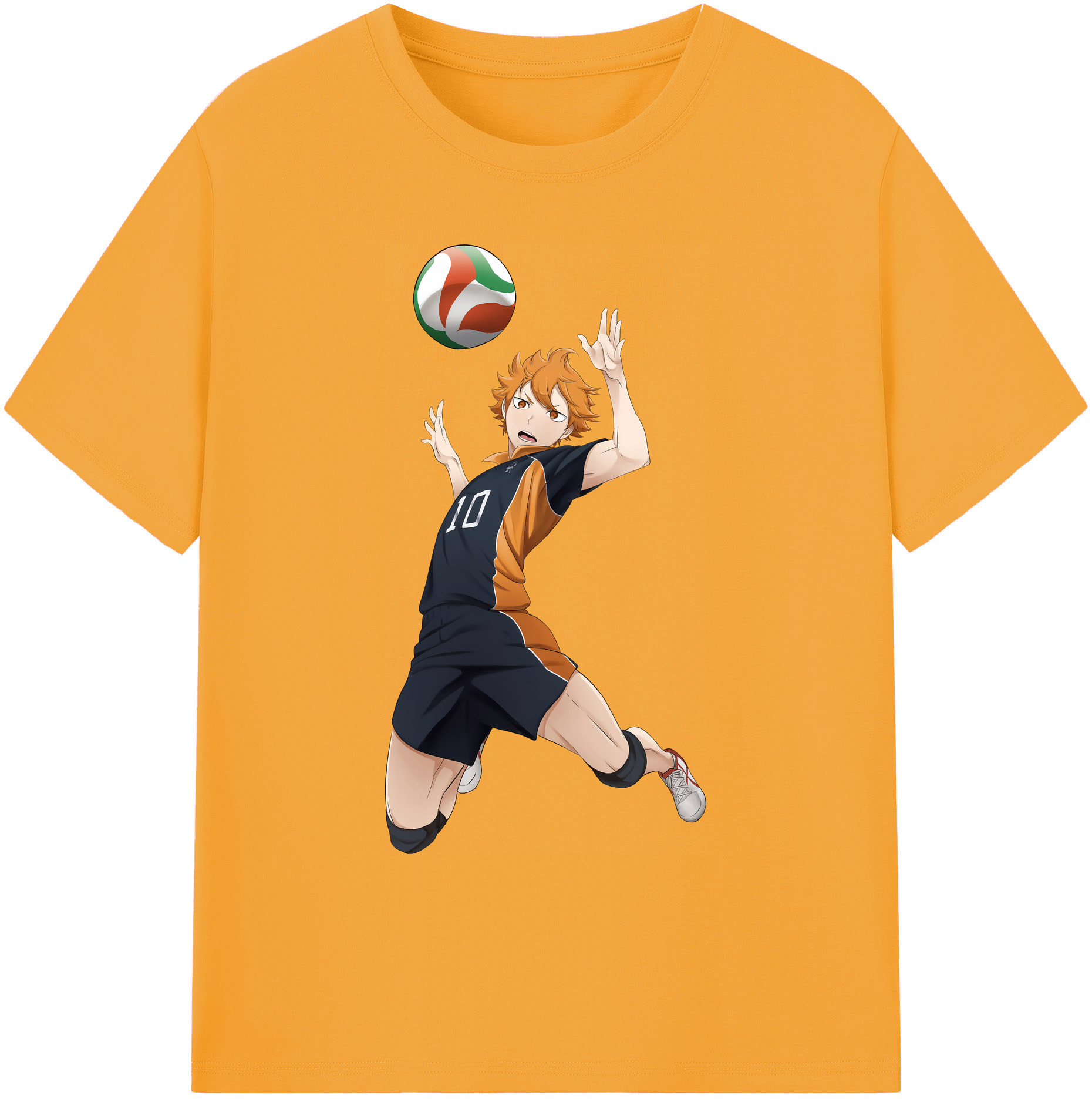（画像用） ハイキュー!! Haikyu!! 綿100％ メンズ半袖Tシャツ｜肌触りやわらか＆通気性
