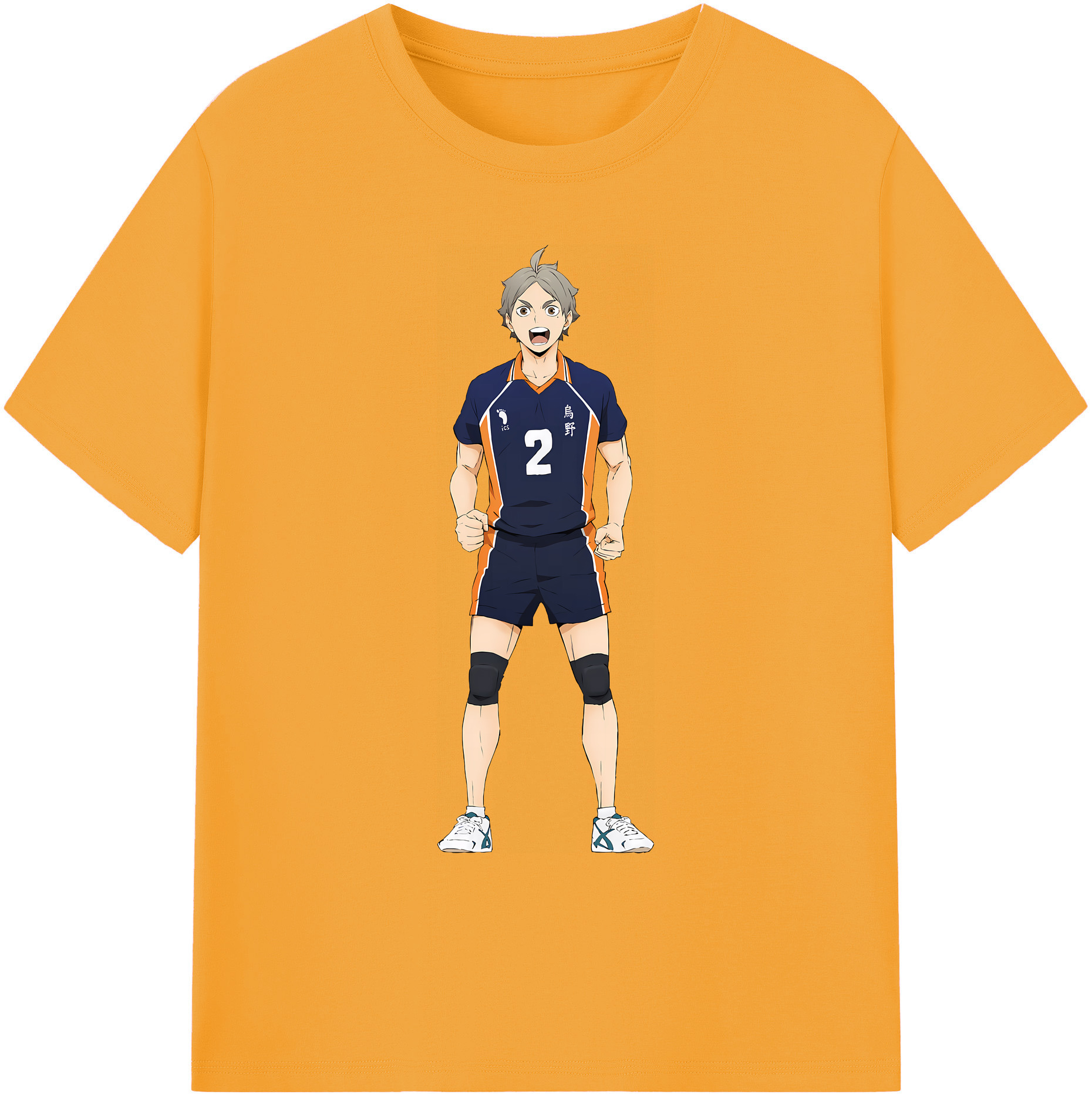（画像用） ハイキュー!! Haikyu!! 綿100％ メンズ半袖Tシャツ｜肌触りやわらか＆通気性