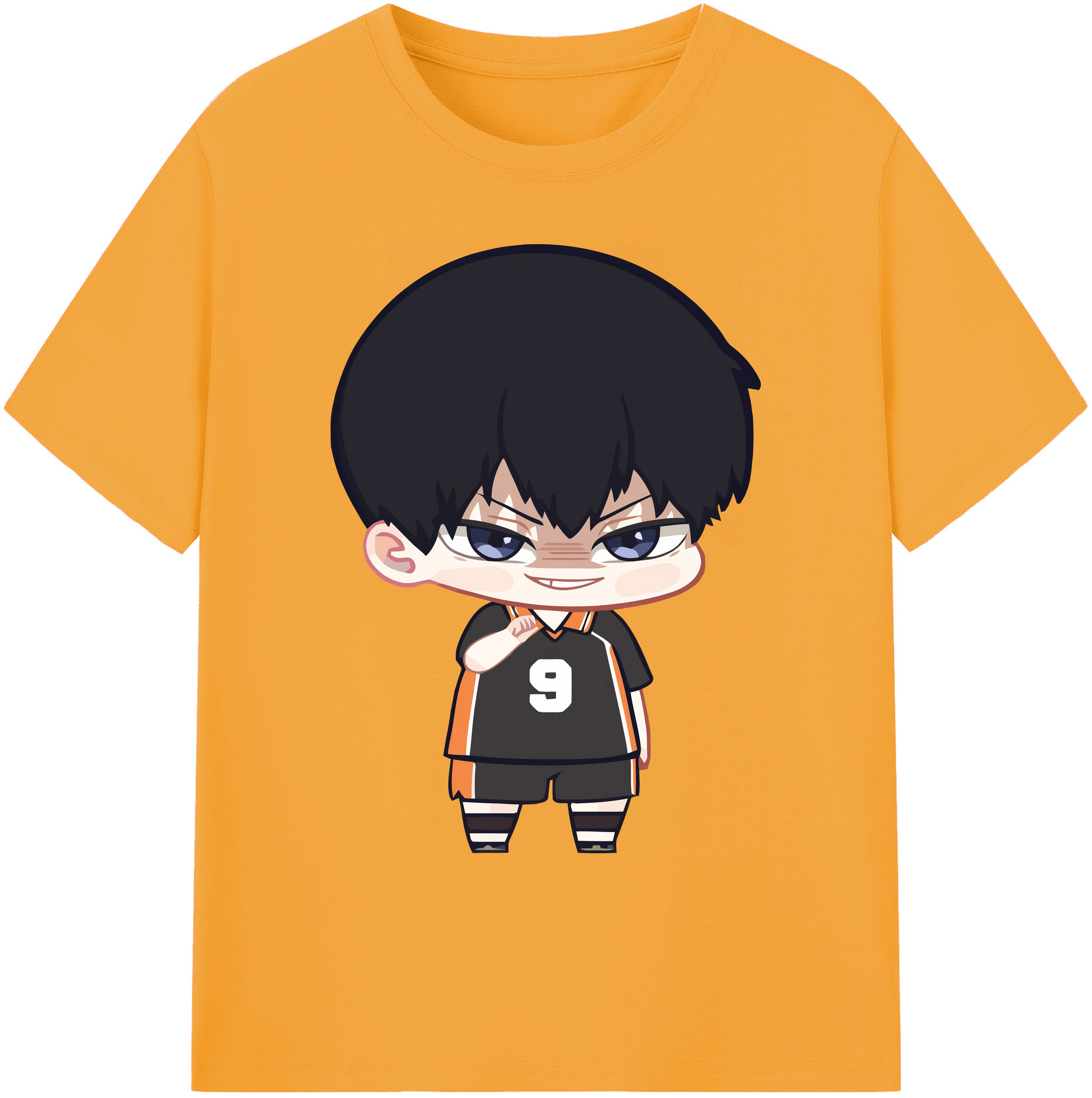 （画像用） ハイキュー!! Haikyu!! 綿100％ メンズ半袖Tシャツ｜肌触りやわらか＆通気性