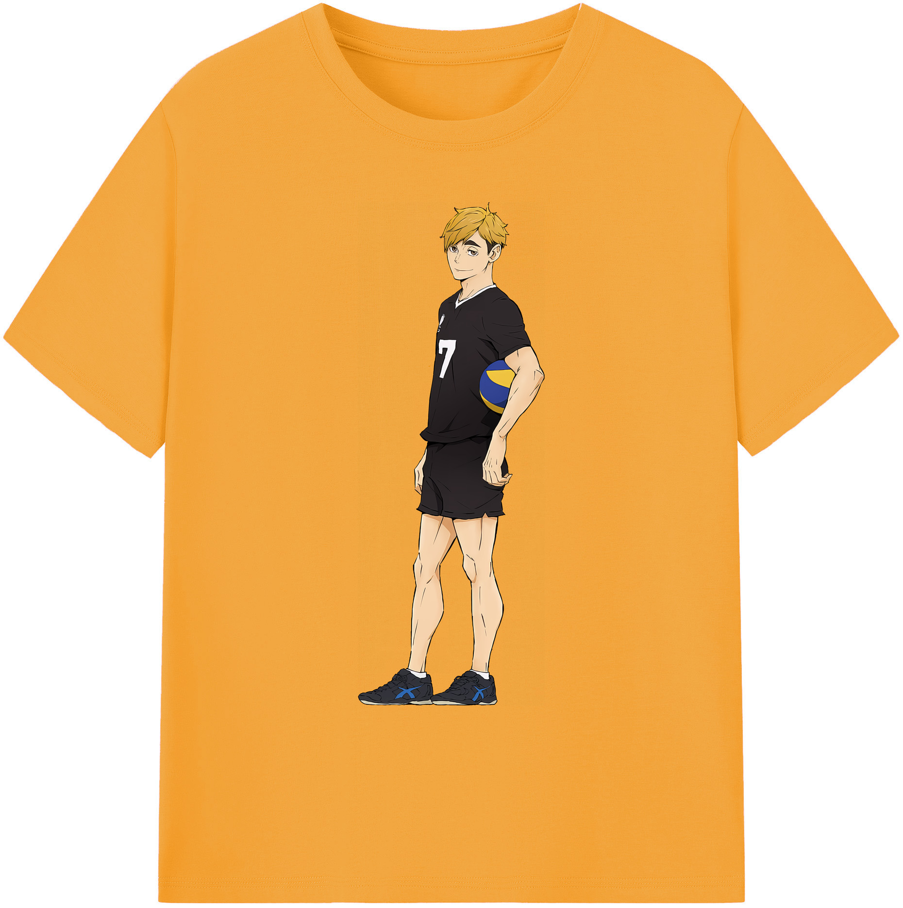 （画像用） ハイキュー!! Haikyu!! 綿100％ メンズ半袖Tシャツ｜肌触りやわらか＆通気性