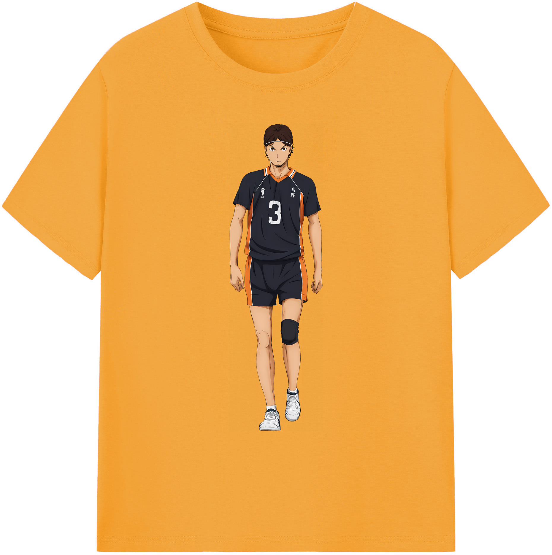 （画像用） ハイキュー!! Haikyu!! 綿100％ メンズ半袖Tシャツ｜肌触りやわらか＆通気性