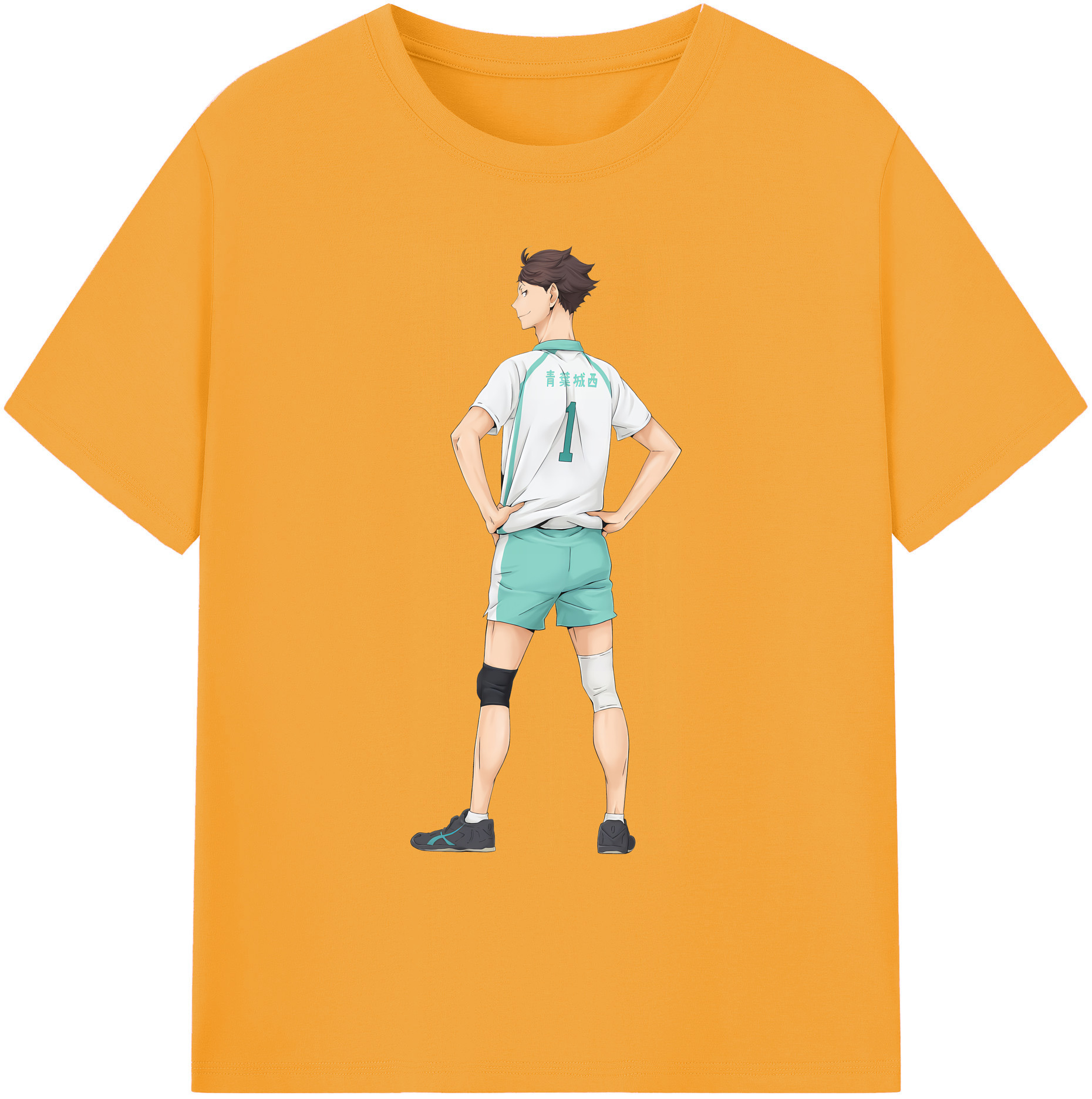 （画像用） ハイキュー!! Haikyu!! 綿100％ メンズ半袖Tシャツ｜肌触りやわらか＆通気性