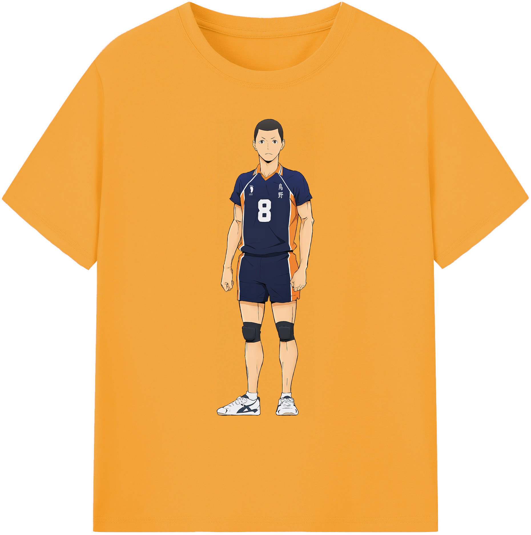 （画像用） ハイキュー!! Haikyu!! 綿100％ メンズ半袖Tシャツ｜肌触りやわらか＆通気性