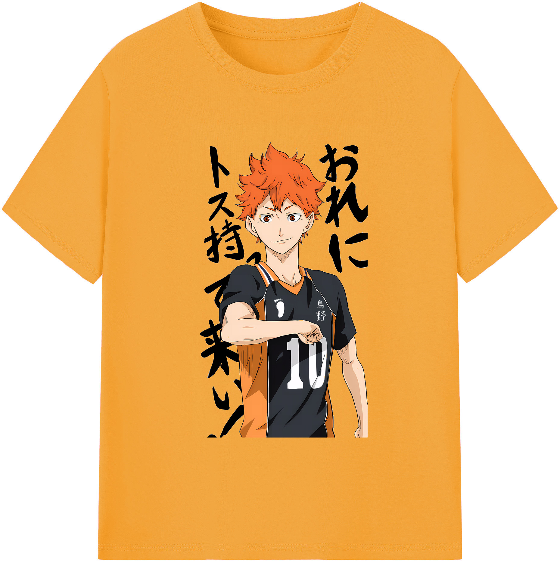 （画像用） ハイキュー!! Haikyu!! 綿100％ メンズ半袖Tシャツ｜肌触りやわらか＆通気性