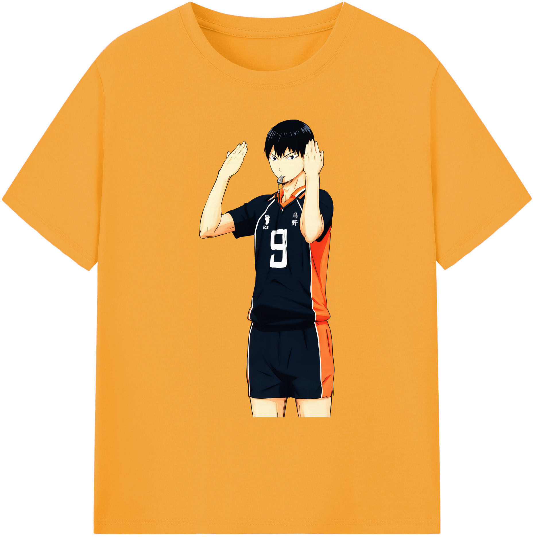（画像用） ハイキュー!! Haikyu!! 綿100％ メンズ半袖Tシャツ｜肌触りやわらか＆通気性